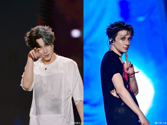 薛之謙昨天舉行演唱會，卻遇狂風暴雨，讓他宣布「全數退費」取消演出。（圖／翻攝自薛之謙微博）