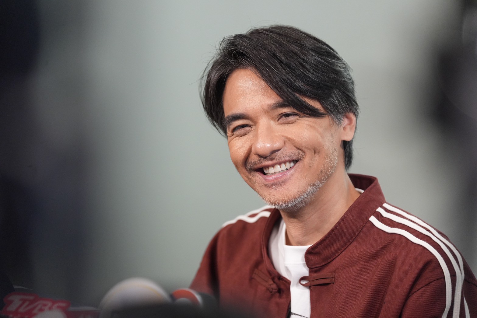 馮德倫來台宣傳動畫新片《Bucket Man》。(圖/記者陳明中攝)