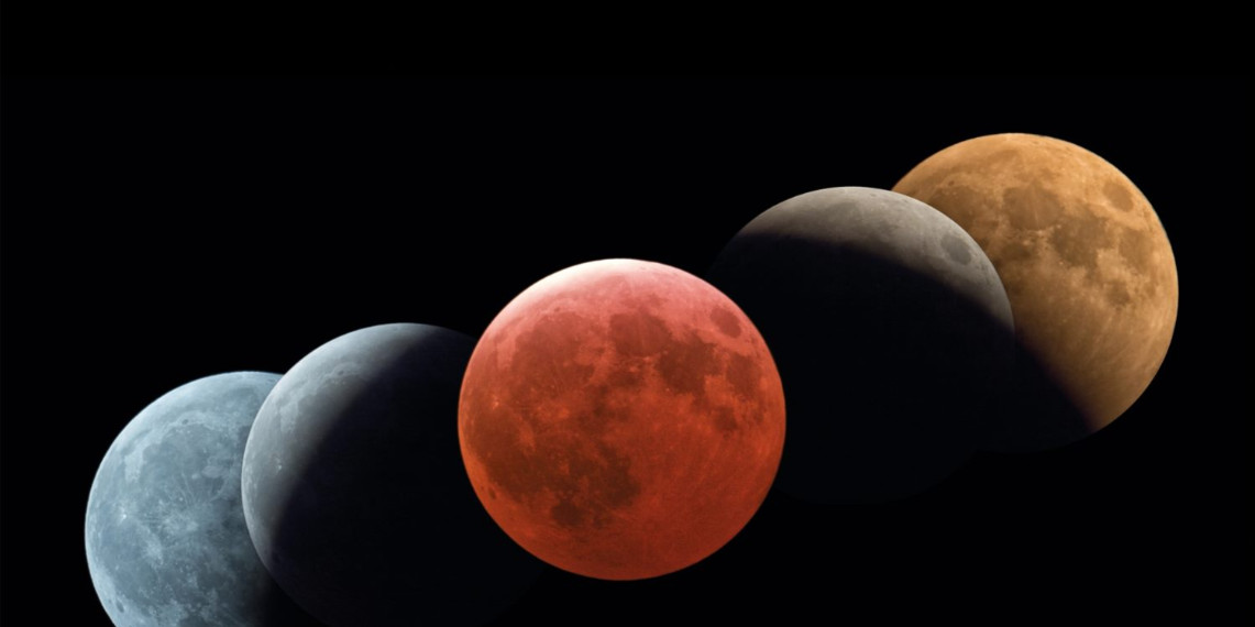 月全食將於今晚登場。（圖／台北市立天文科學教育館提供）