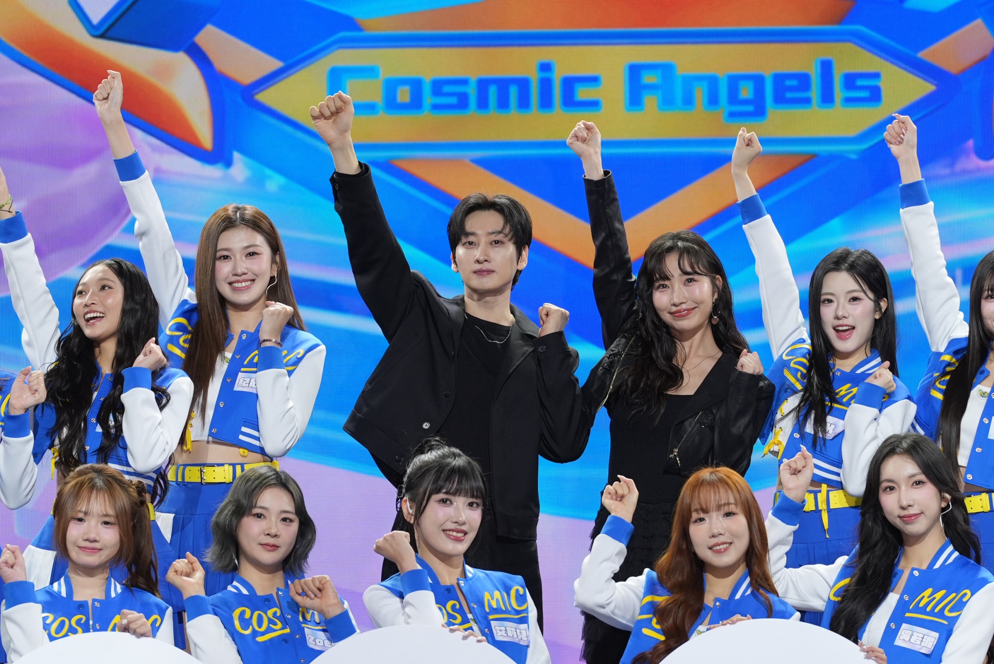 銀赫錄《宇宙啦啦隊》女孩們都稱讚很貼心。(圖/記者陳明中攝)