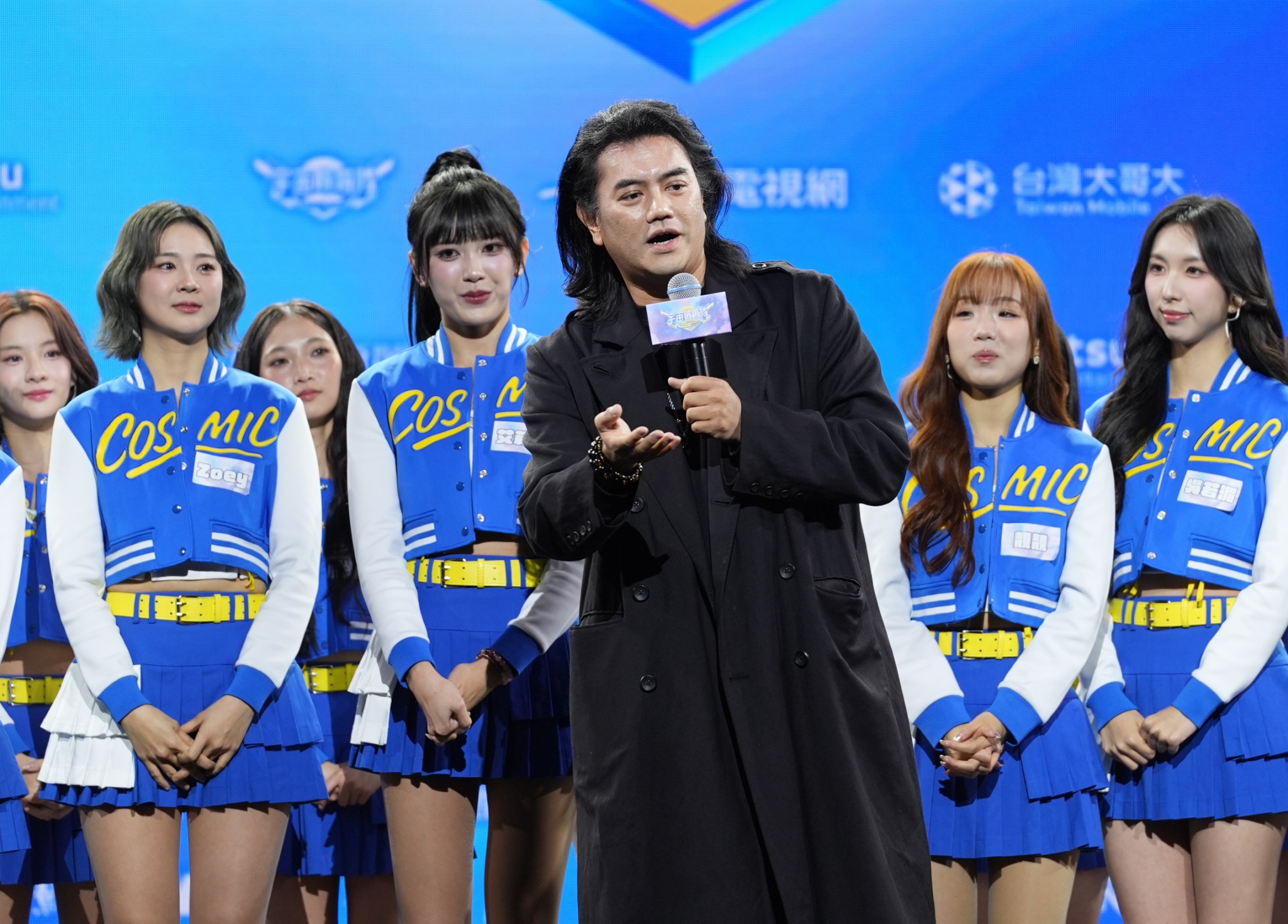 《宇宙啦啦隊》製作人B2大讚銀赫敬業貼心。(圖/記者陳明中攝)