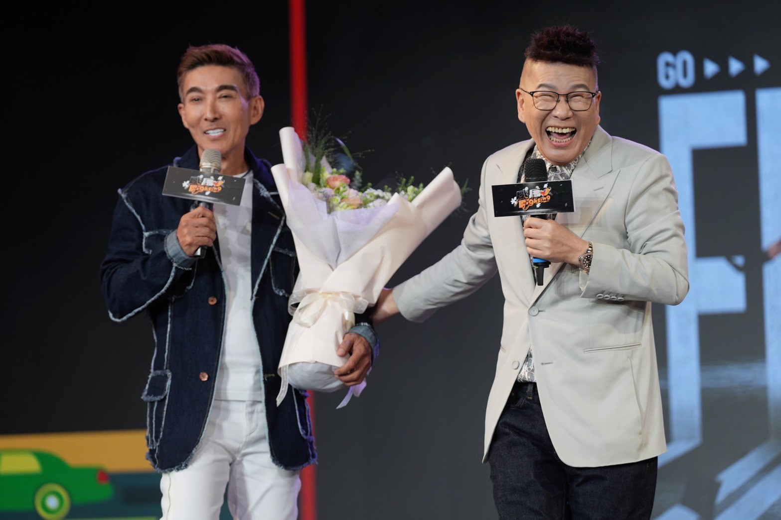 沈玉琳（右）和潘若迪完整體現出患難見真情。（圖／記者陳明中攝）