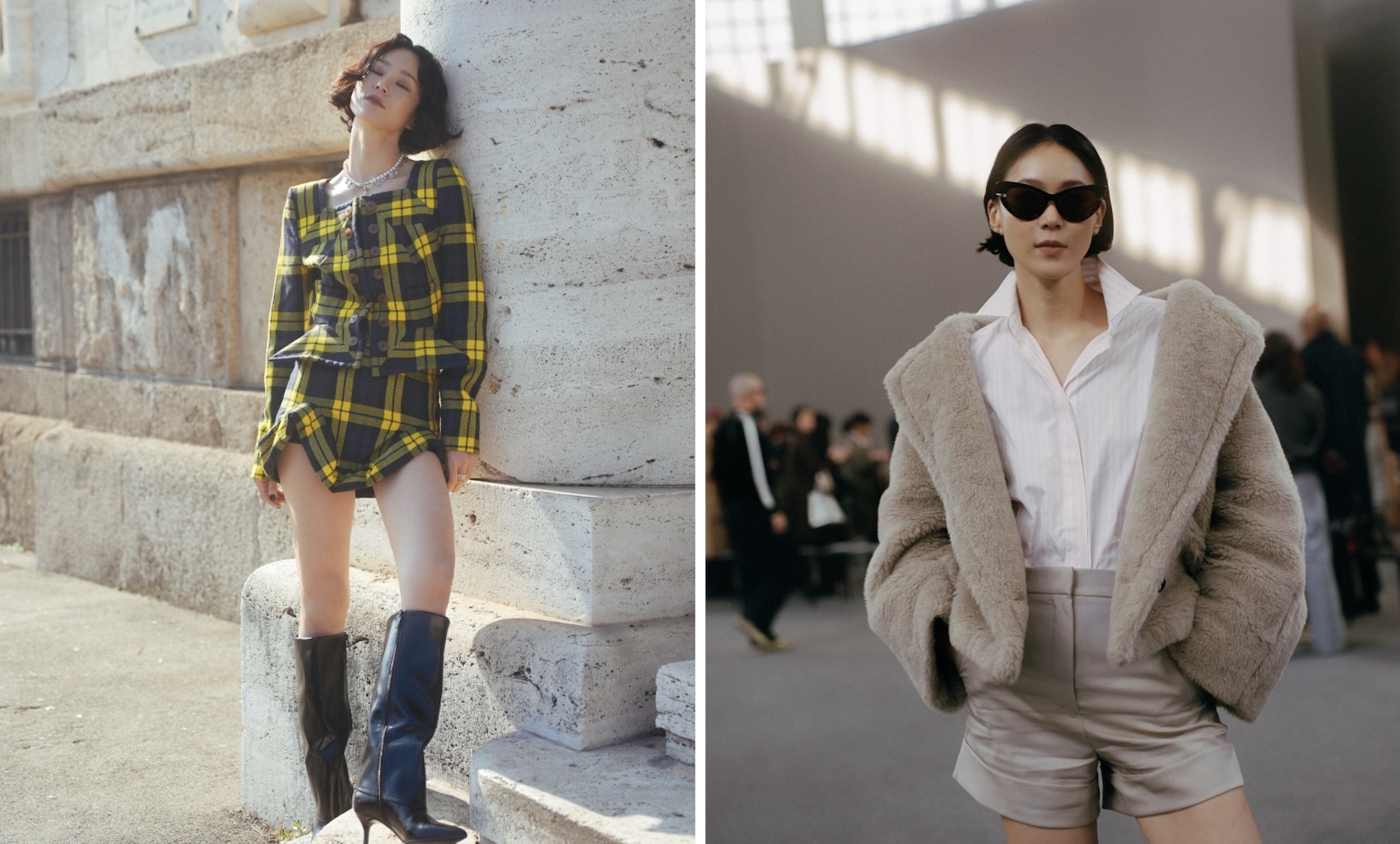 鍾瑶受邀前往米蘭時裝周看秀。（圖／星星相藝提供）