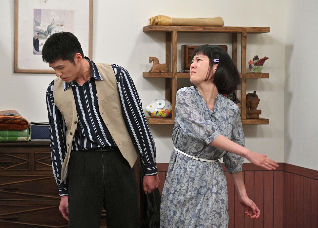 何宜珊（右）和王盈凱爭執，忍不住賞對方巴掌。（圖／台視提供）