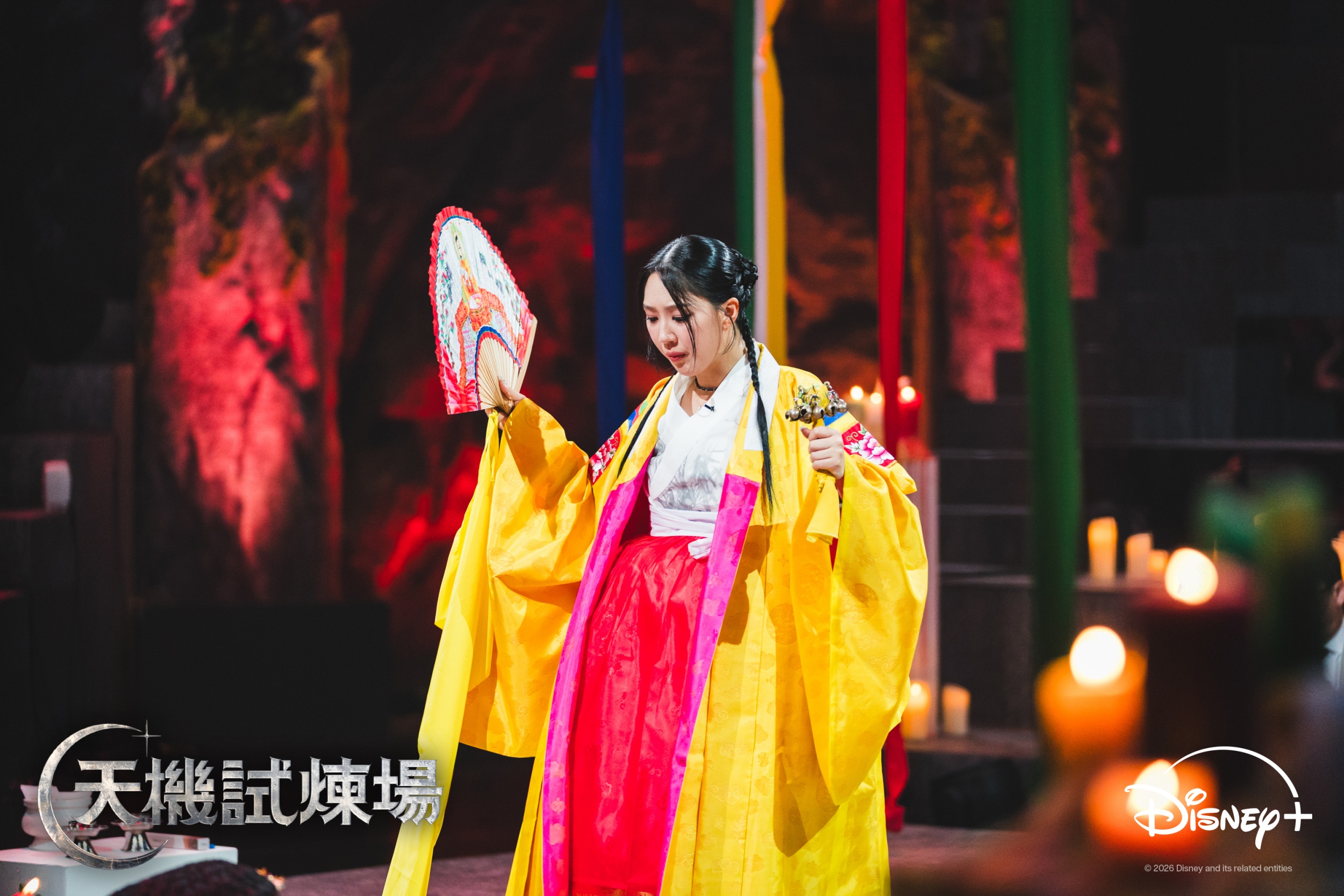 《天機試煉場》雪花長相神似韓國饒舌歌手李泳知。（圖／Disney+提供）