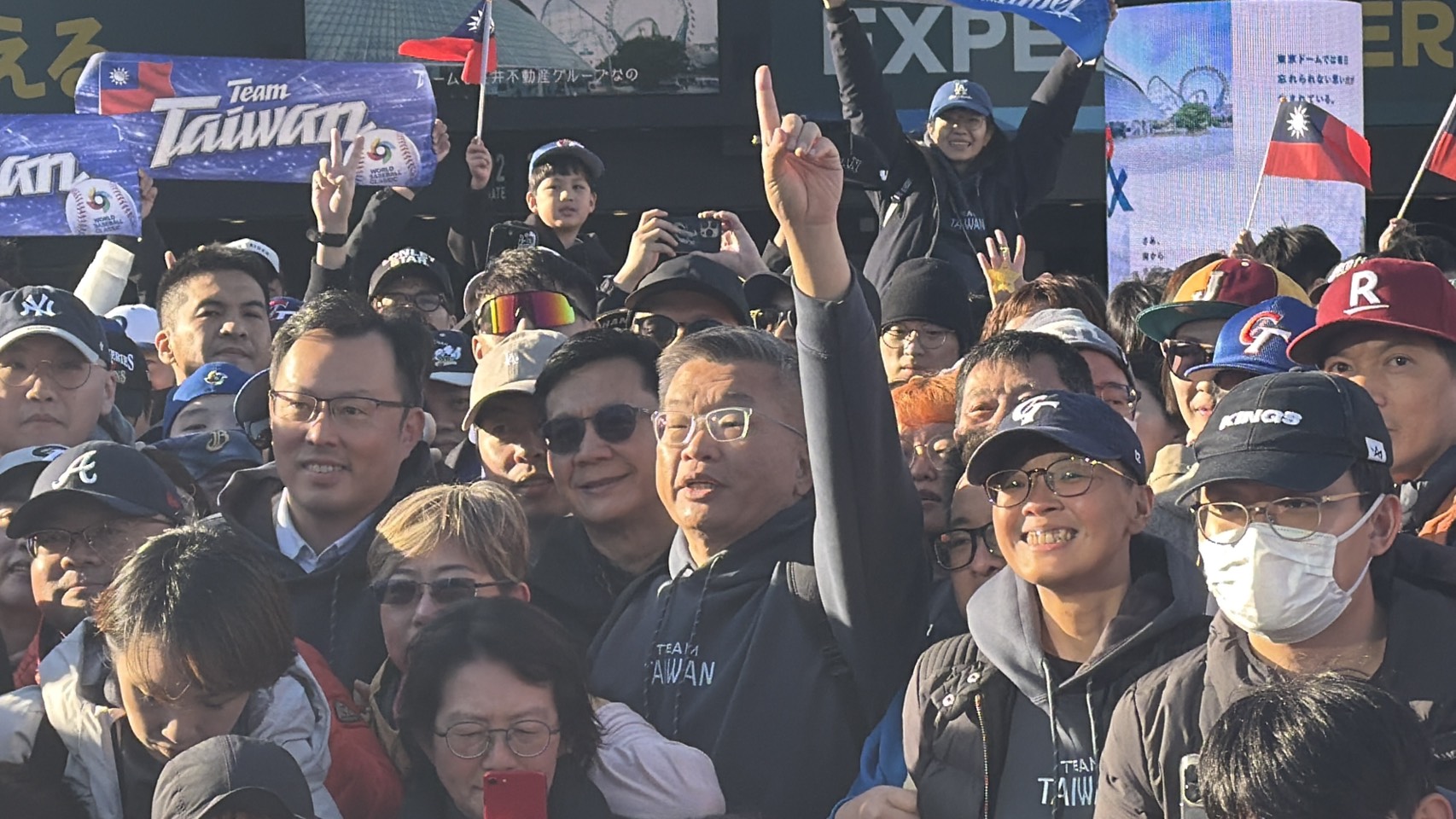 世界棒球經典賽今天開打。（圖／記者林暐凱攝）