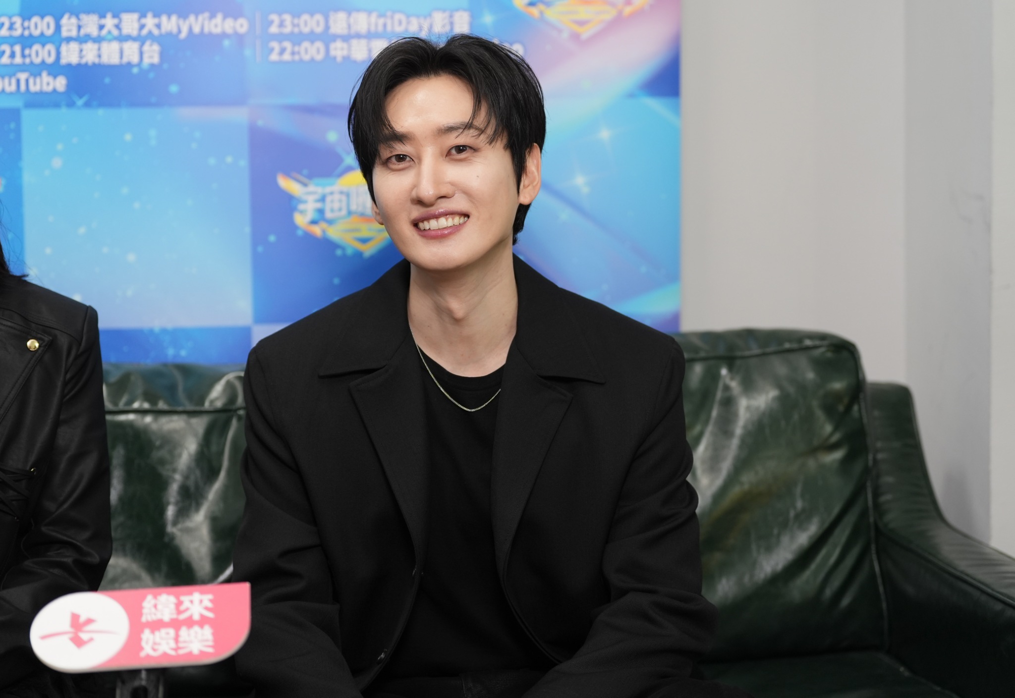 銀赫笑喊利特一直覬覦他的主持棒。（圖／記者陳明中攝）