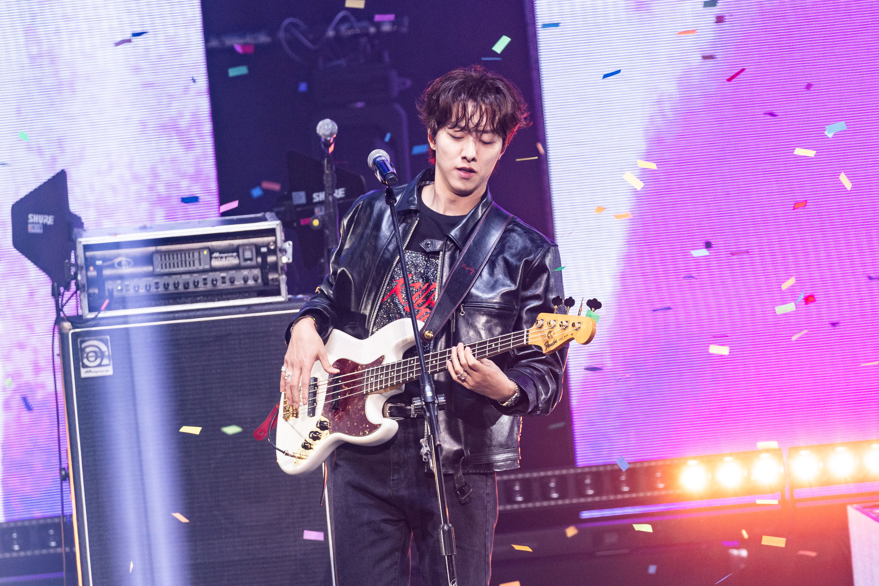 李正信苦練中文感謝台下粉絲。（圖／和協整合行銷提供）