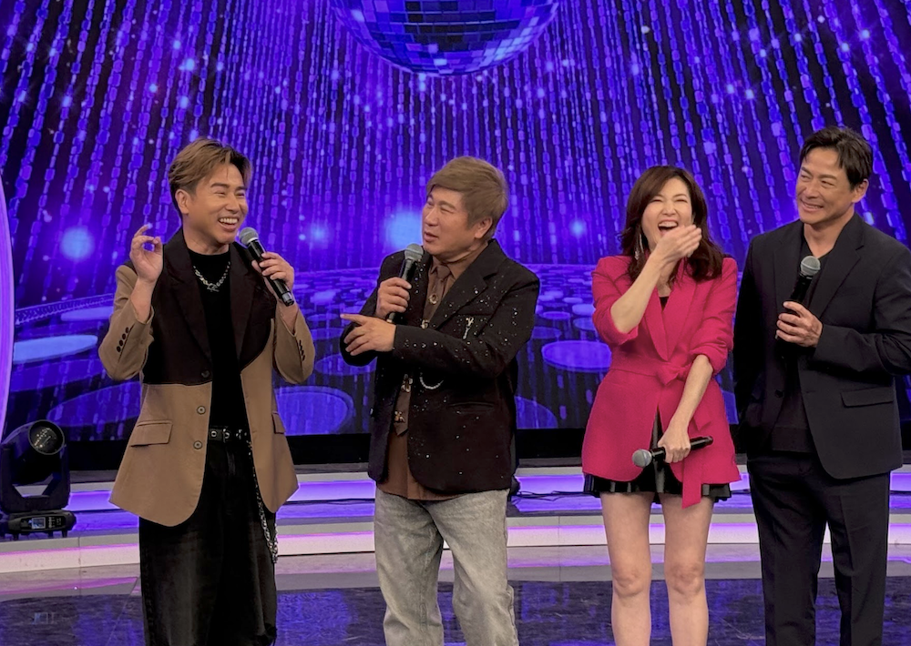 胡瓜、歐漢聲《週末最強大》飆高音慘翻車。（圖／華視提供）