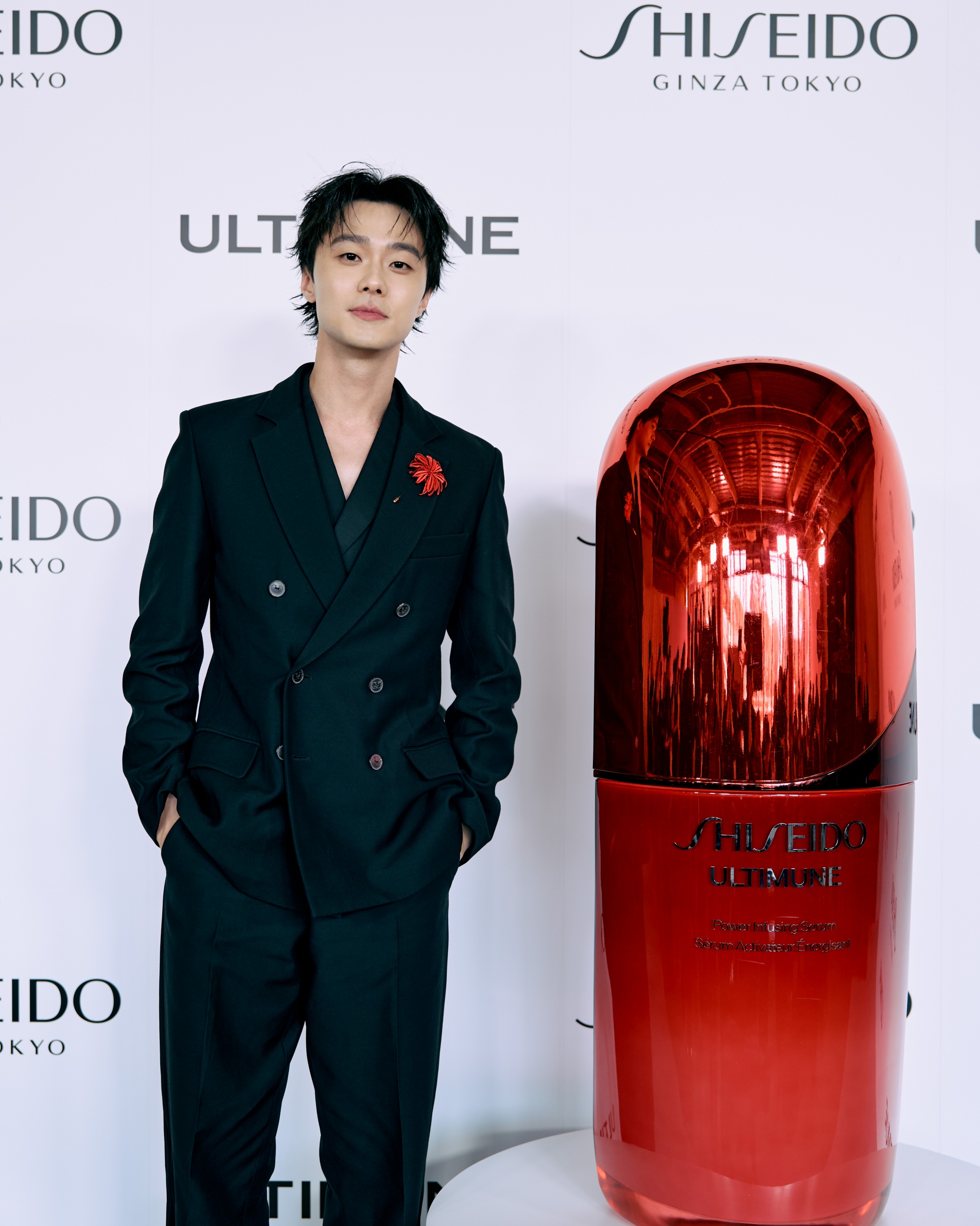 施柏宇在東京出席品牌活動。（圖／施柏宇工作室提供）