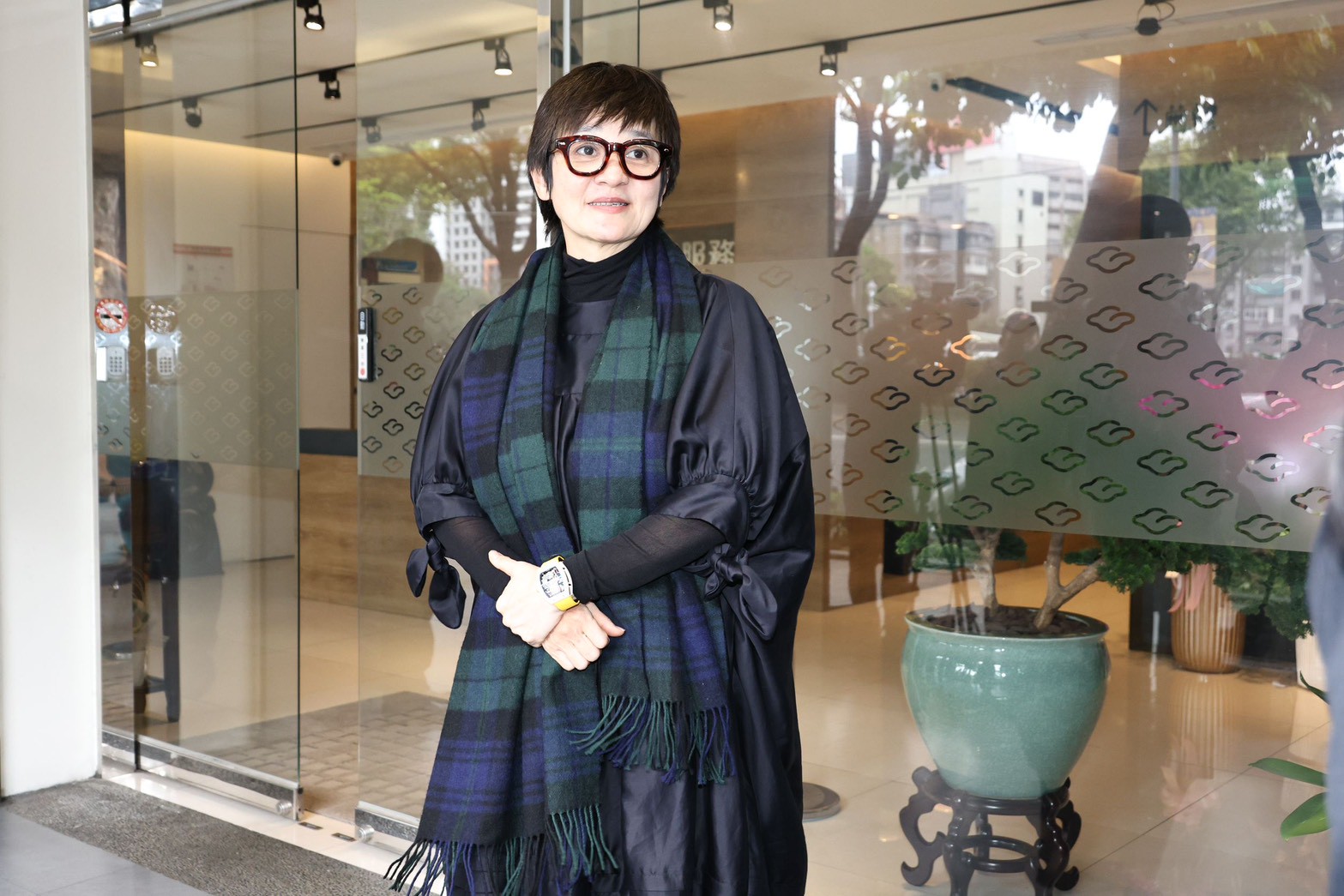 柯以敏懷念小胖老師。（圖／娛樂中心攝）