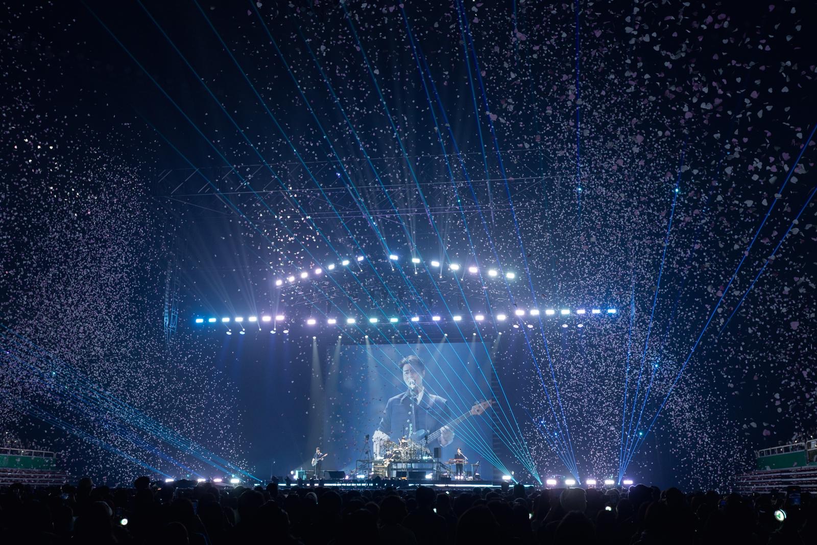 DAY6 一口氣帶來超過 28 首歌曲、近 3 小時不斷電演出。(圖/Live Nation Taiwan提供)