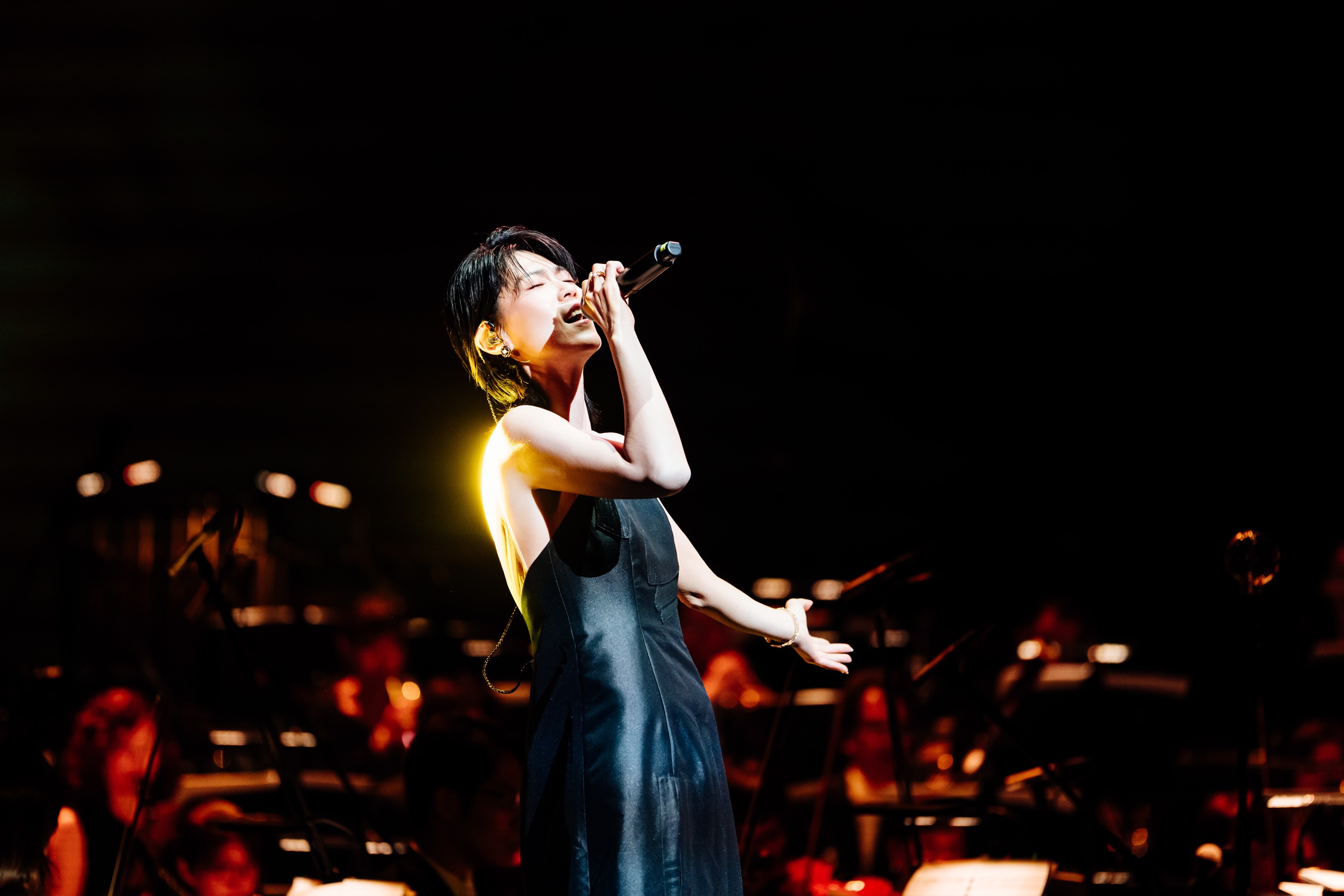 曹雅雯此次挑戰陳志遠大師的經典慢歌壓力不小。（圖／衛武營國家藝術文化中心提供）