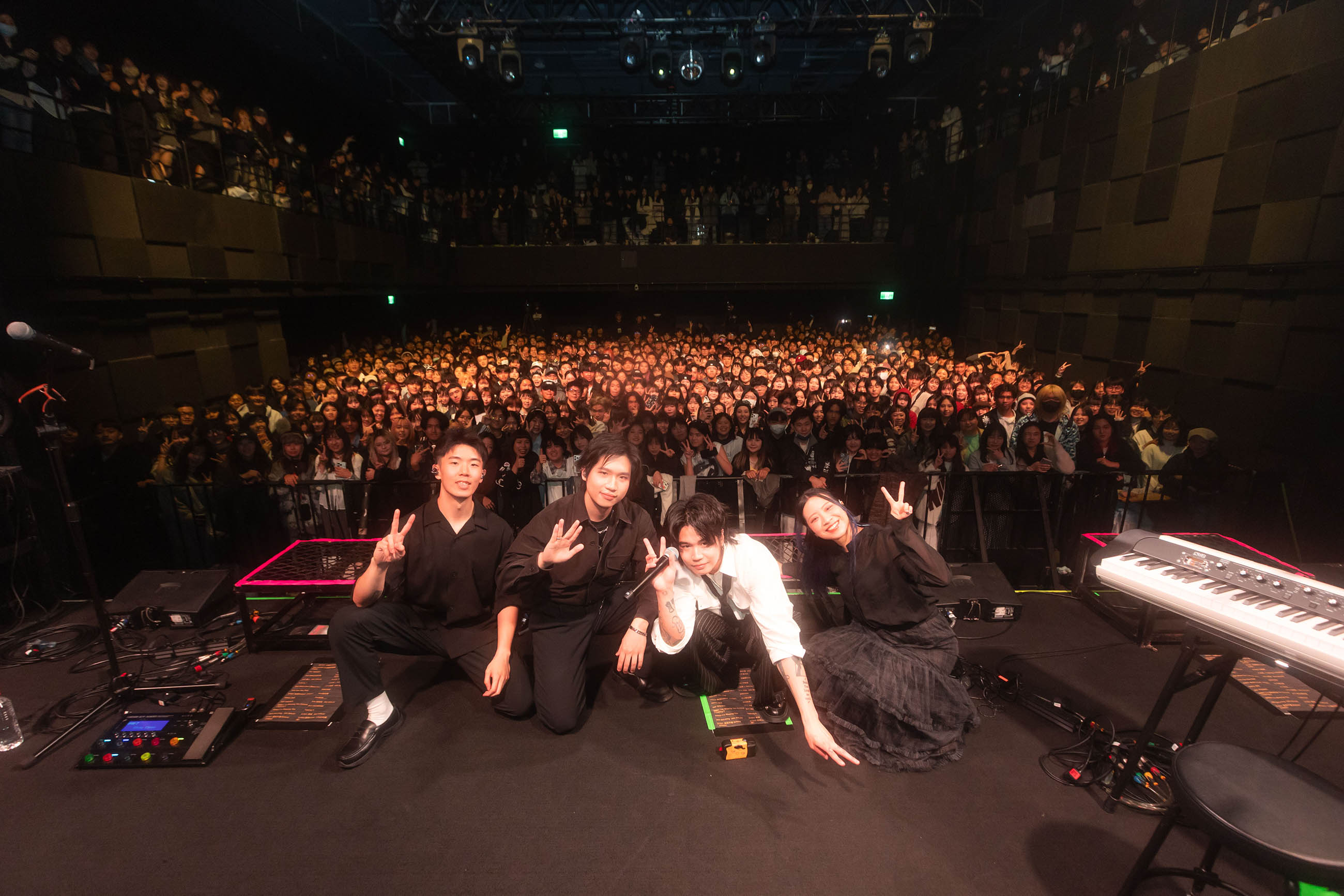 黎承翰、賴世軒、王謙、吳思坊。(圖/形上娛樂提供)