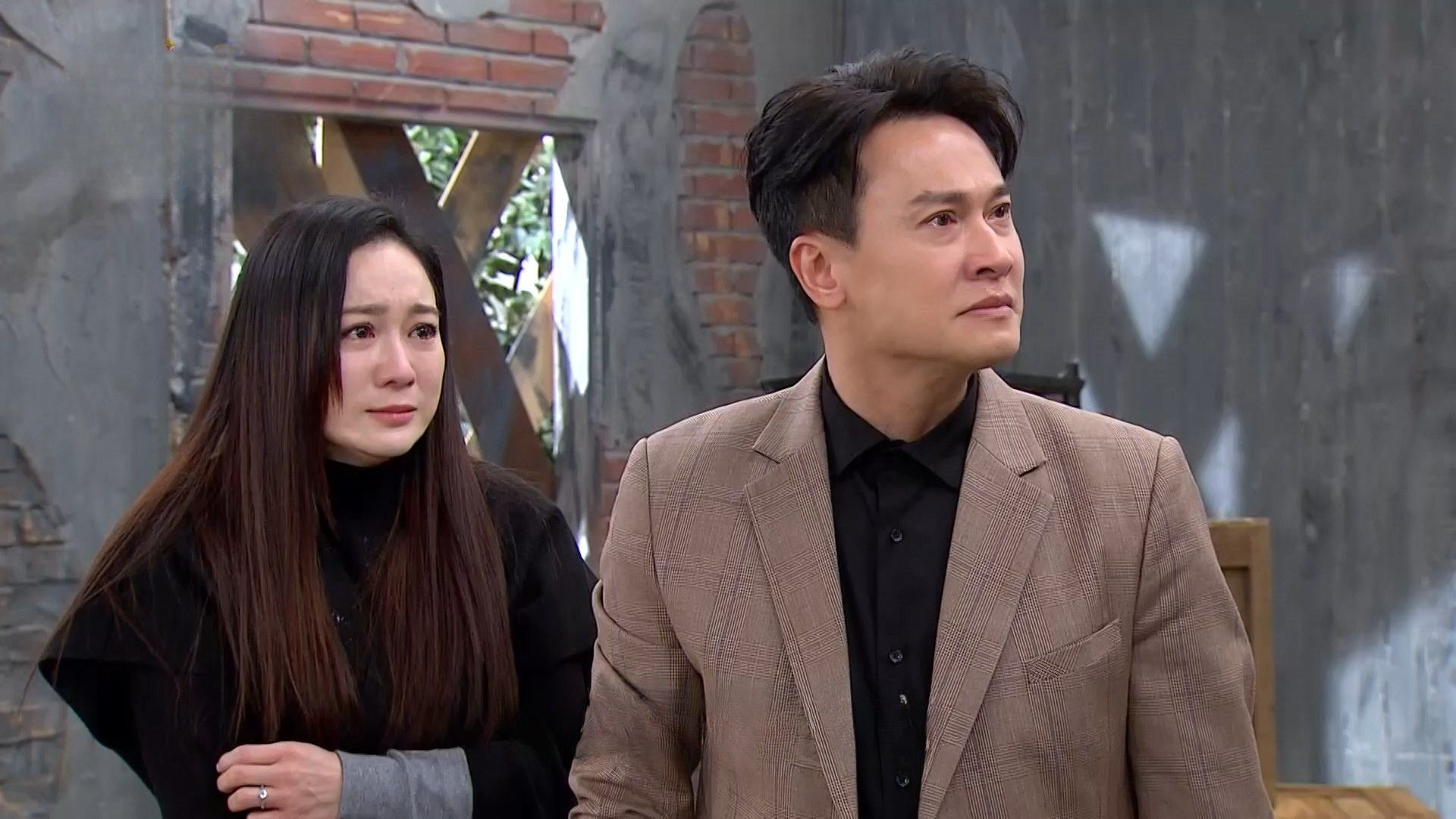 王振復、游詩璟在台劇《百味人生》中飾演父女。（圖／三立提供）