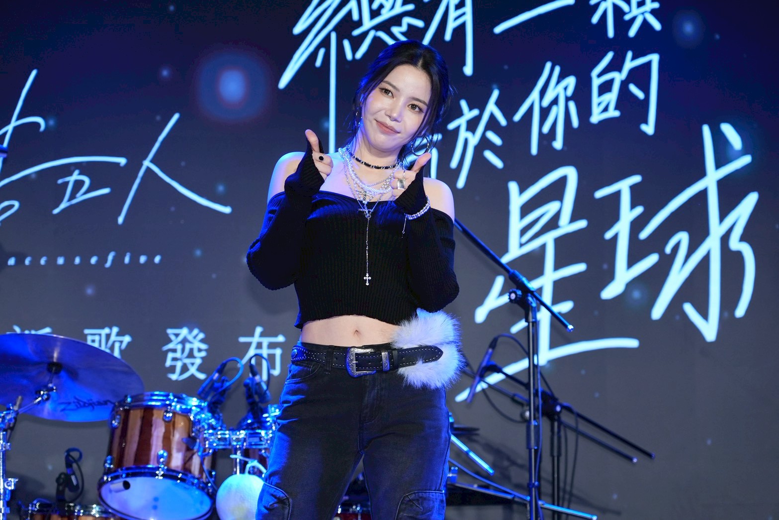 頌樂推出新歌〈總有一顆屬於你的星球〉。（圖／記者許方正攝）