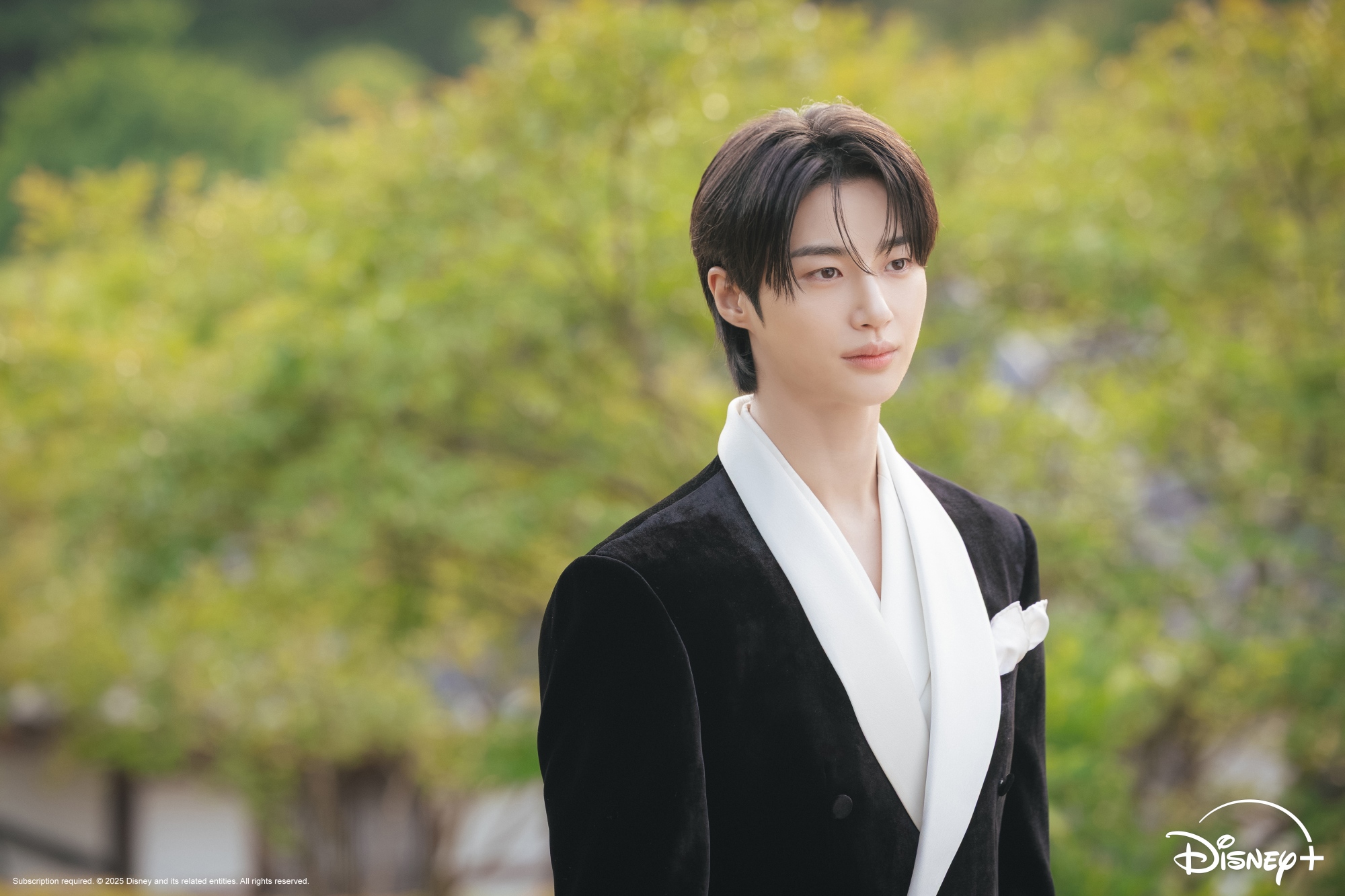 邊佑錫拍《21世紀大君夫人》變成IU鐵粉。（圖／Disney+提供）