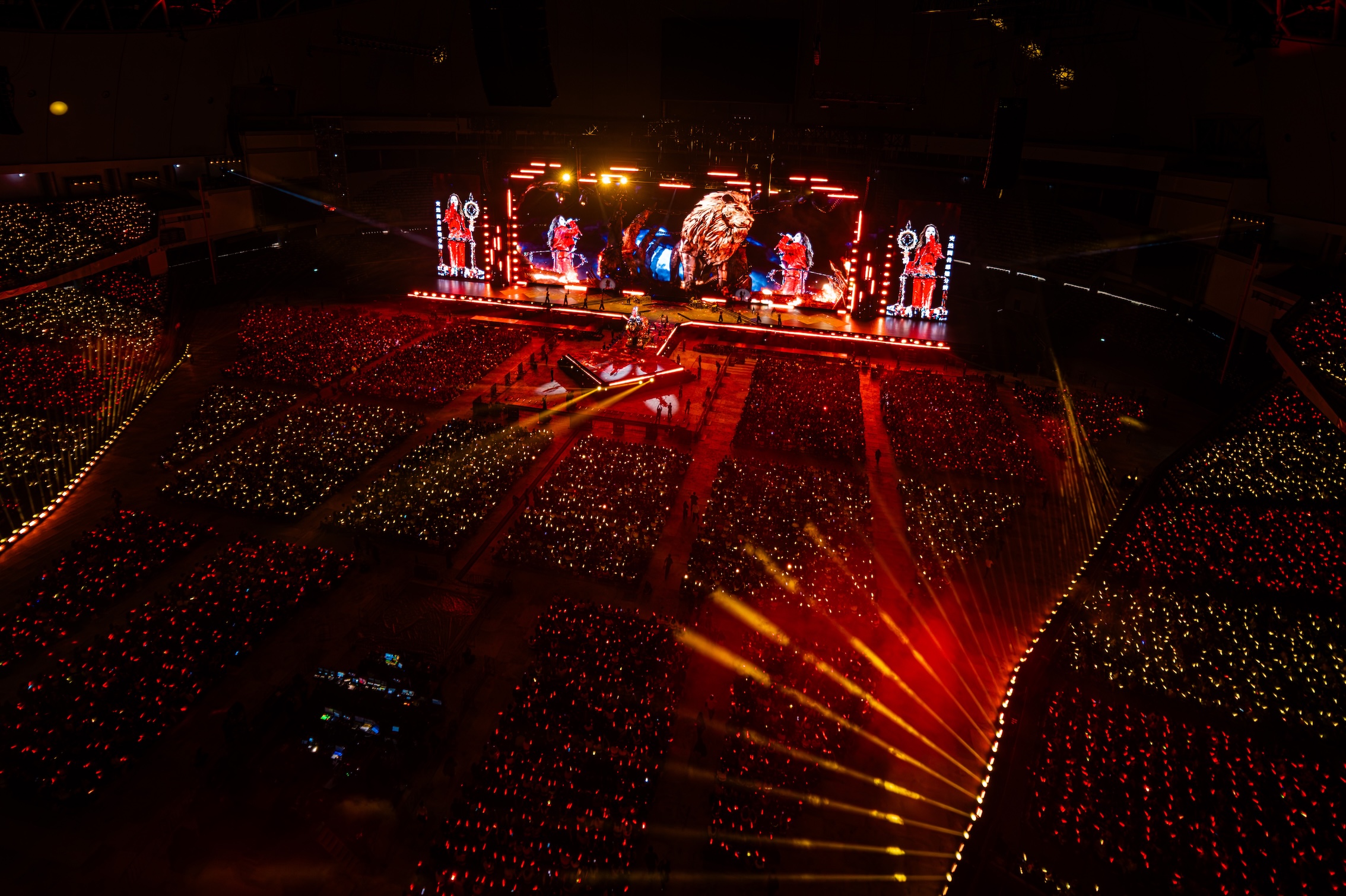 鄧紫棋大巨蛋首場開唱,將一連4天在台北大巨蛋演出。(圖/Live Nation Taiwan提供)