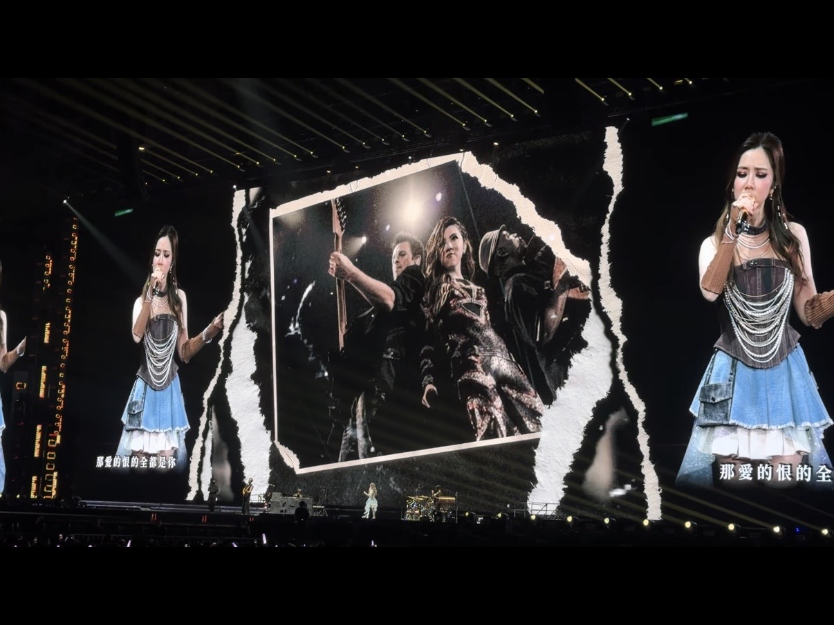 鄧紫棋過去演出常和Lupo Groinig搭檔。(圖/讀者提供)