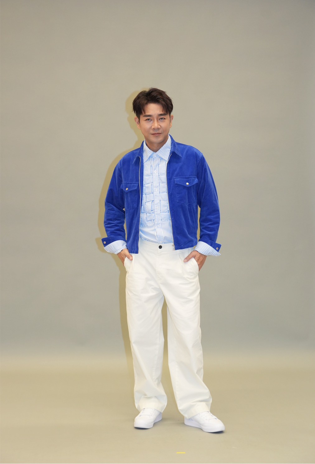 從戲裡總舖師到戲外「廚房小白」，謝承均靠好鍋具翻身，笑稱連魚排都能煎得漂亮。（圖／記者陳明中攝）