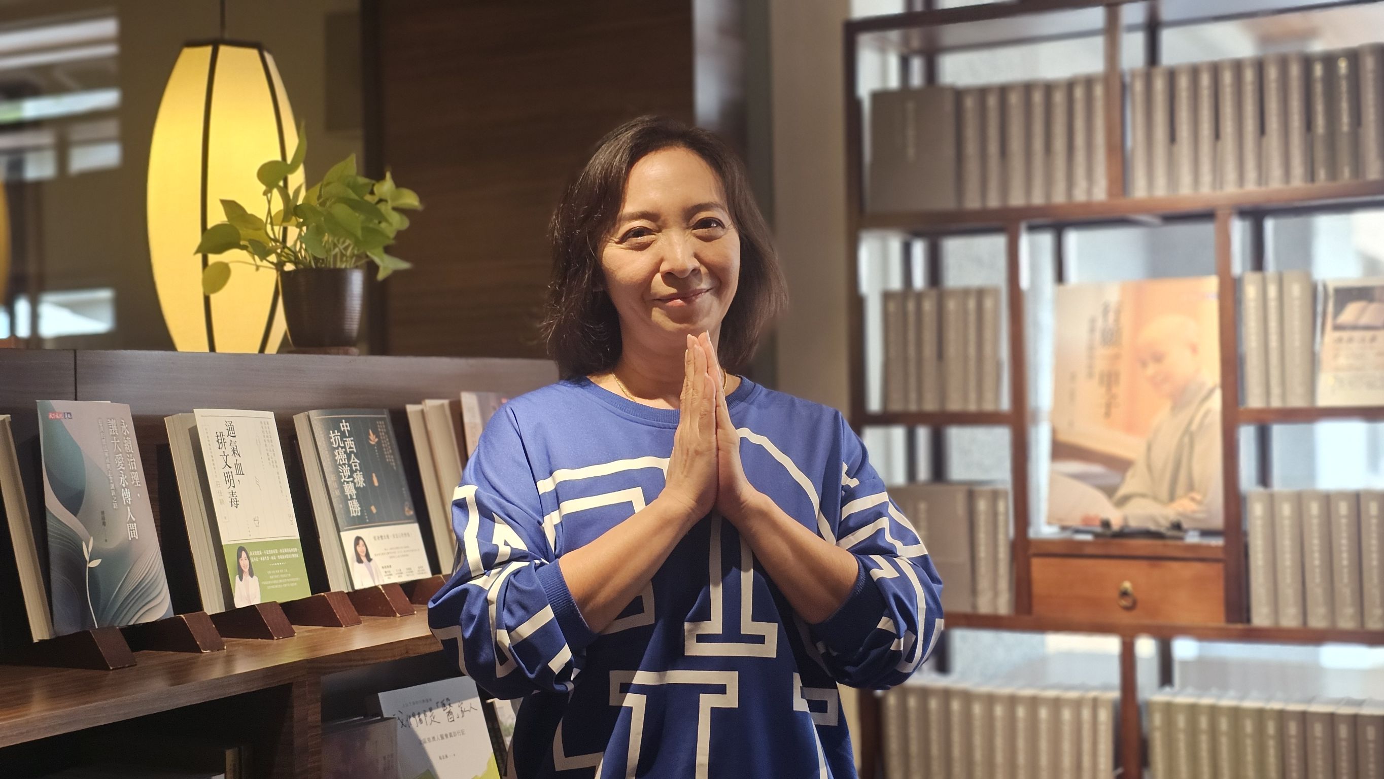 劉香君製作人尪李能謙涉共諜案。(圖/大愛提供)