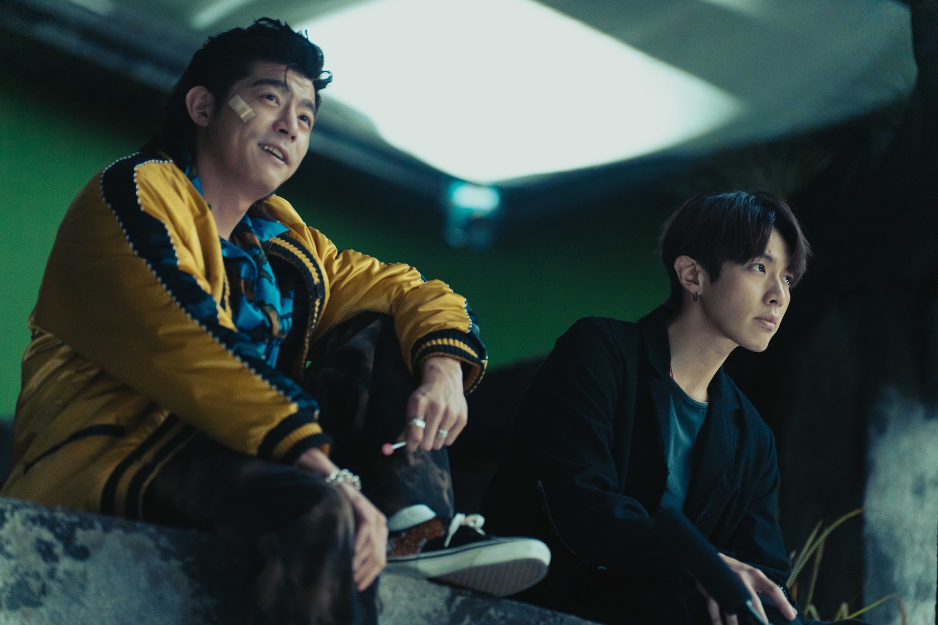 柯震東（右）與王柏傑關係密切。（圖／Netflix提供）