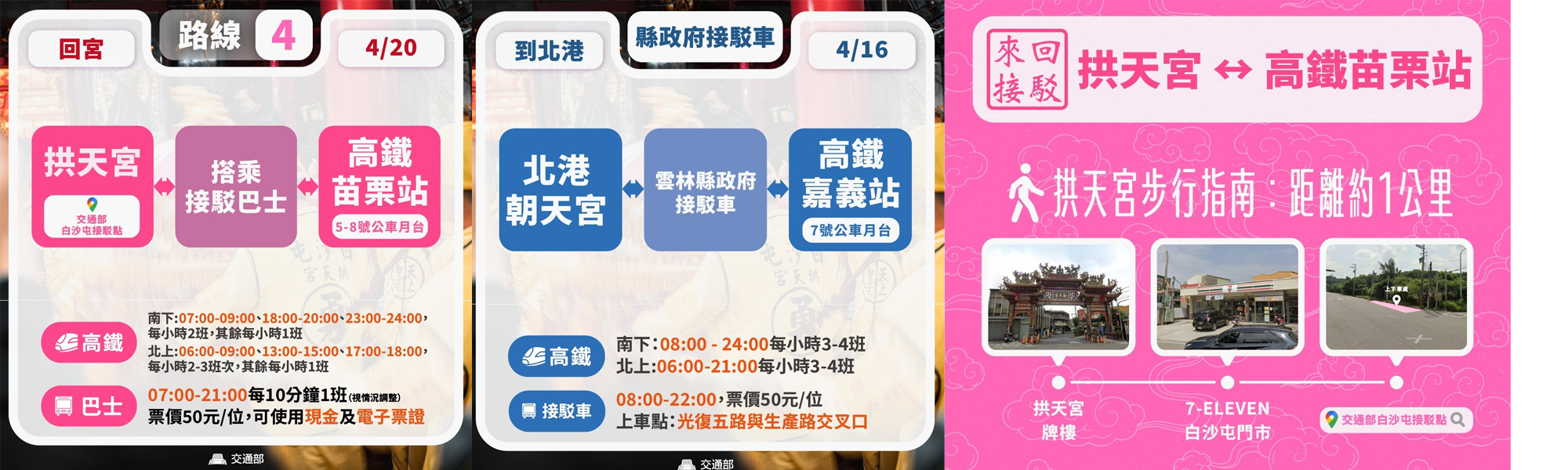 白沙屯拱天宮媽祖進香。（圖／翻攝FB）