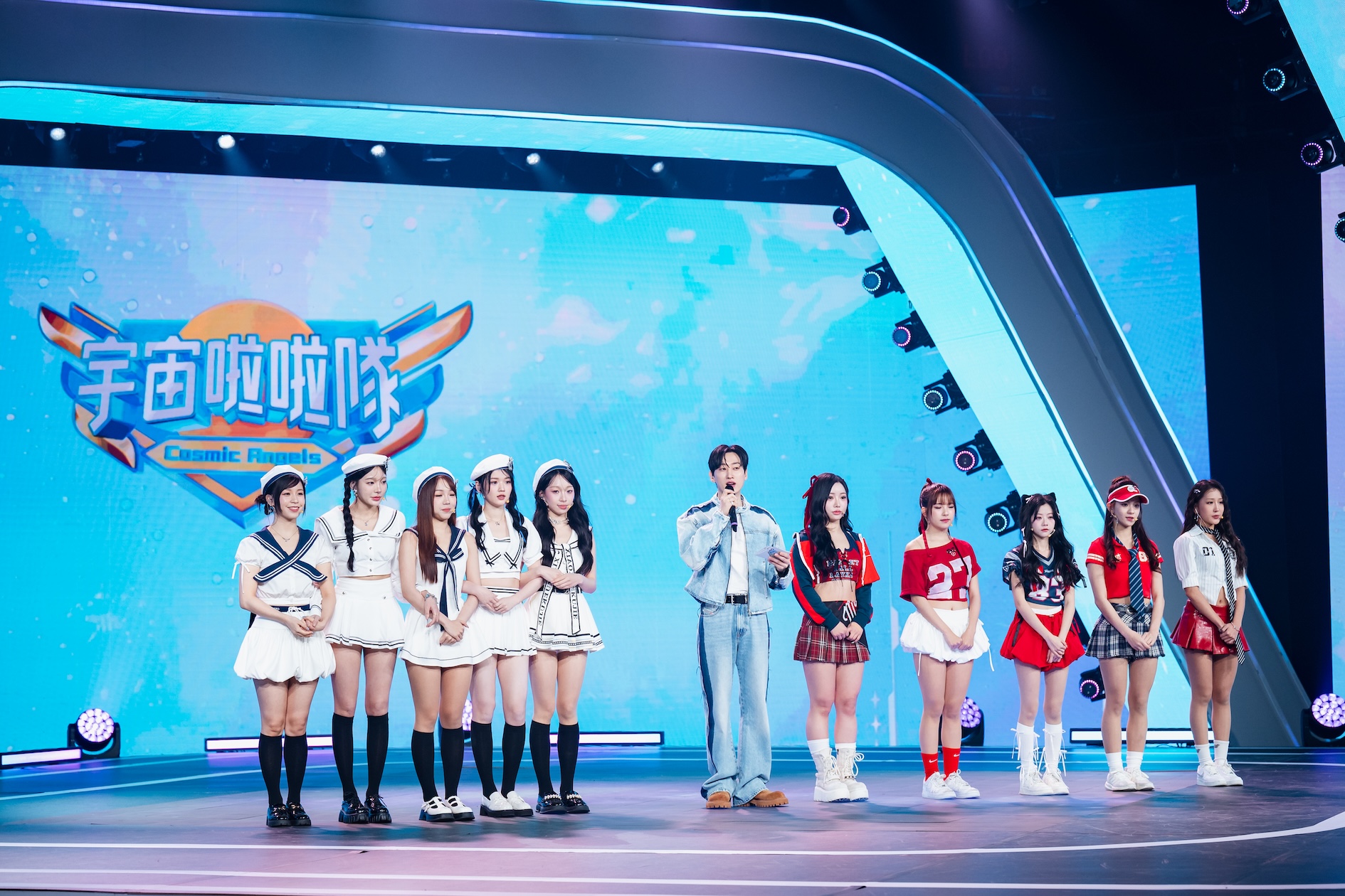 緯來原創《宇宙啦啦隊》應援單曲唱跳挑戰，勝出隊伍將獲得歌曲全球發行資格，正式上架各大音源平台。（圖／緯來電視網提供）