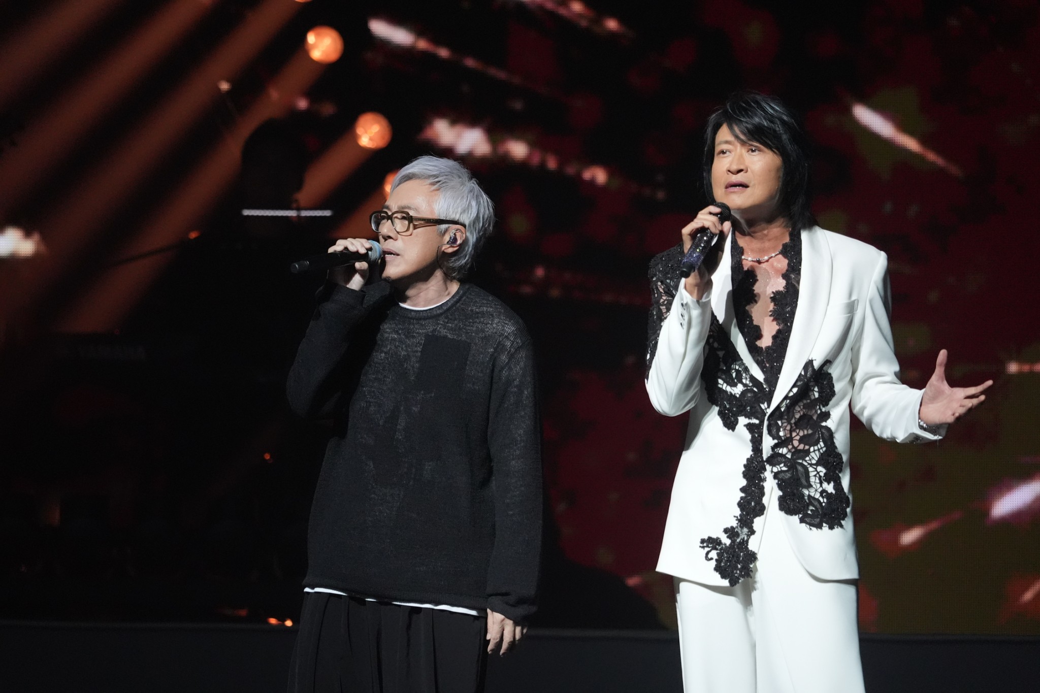 游鴻明（右）找了張宇當嘉賓。（圖／記者陳明中攝）