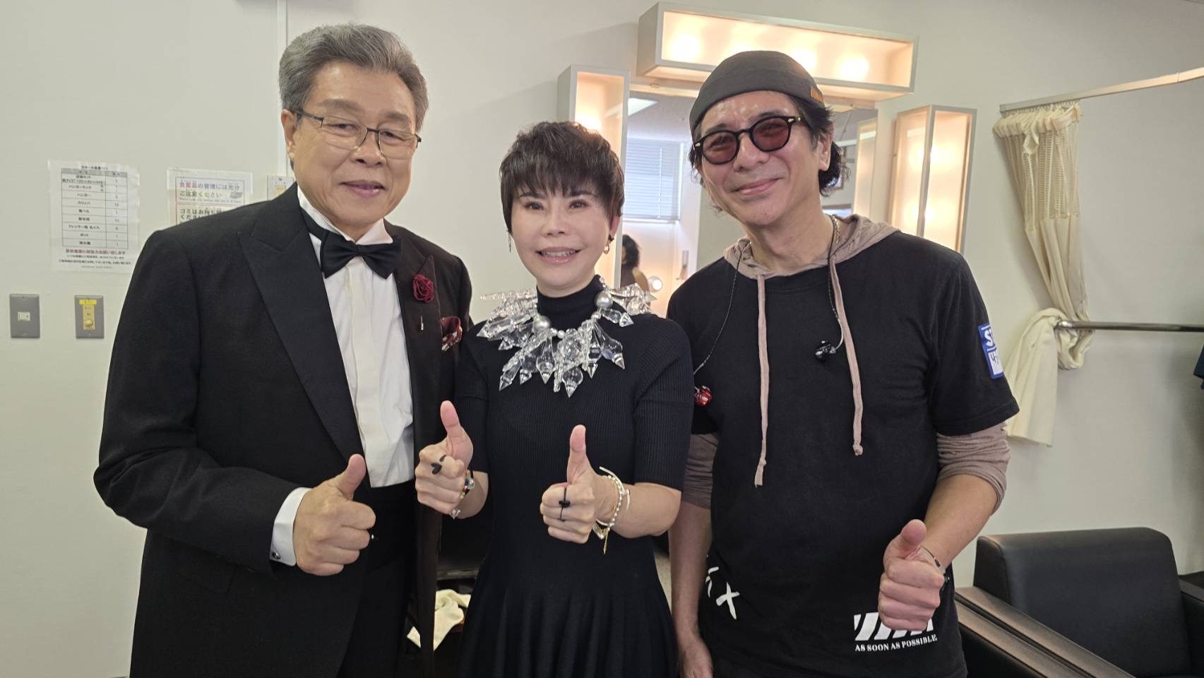 楊烈(左起)詹雅雯和音樂總監荒山亮。(圖/印太戰略智庫提供)