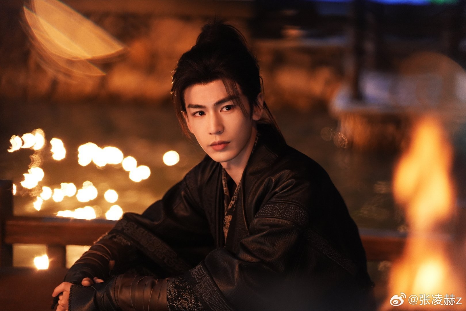 張凌赫憑藉《逐玉》紅透半邊天。（圖／翻攝張凌赫微博）