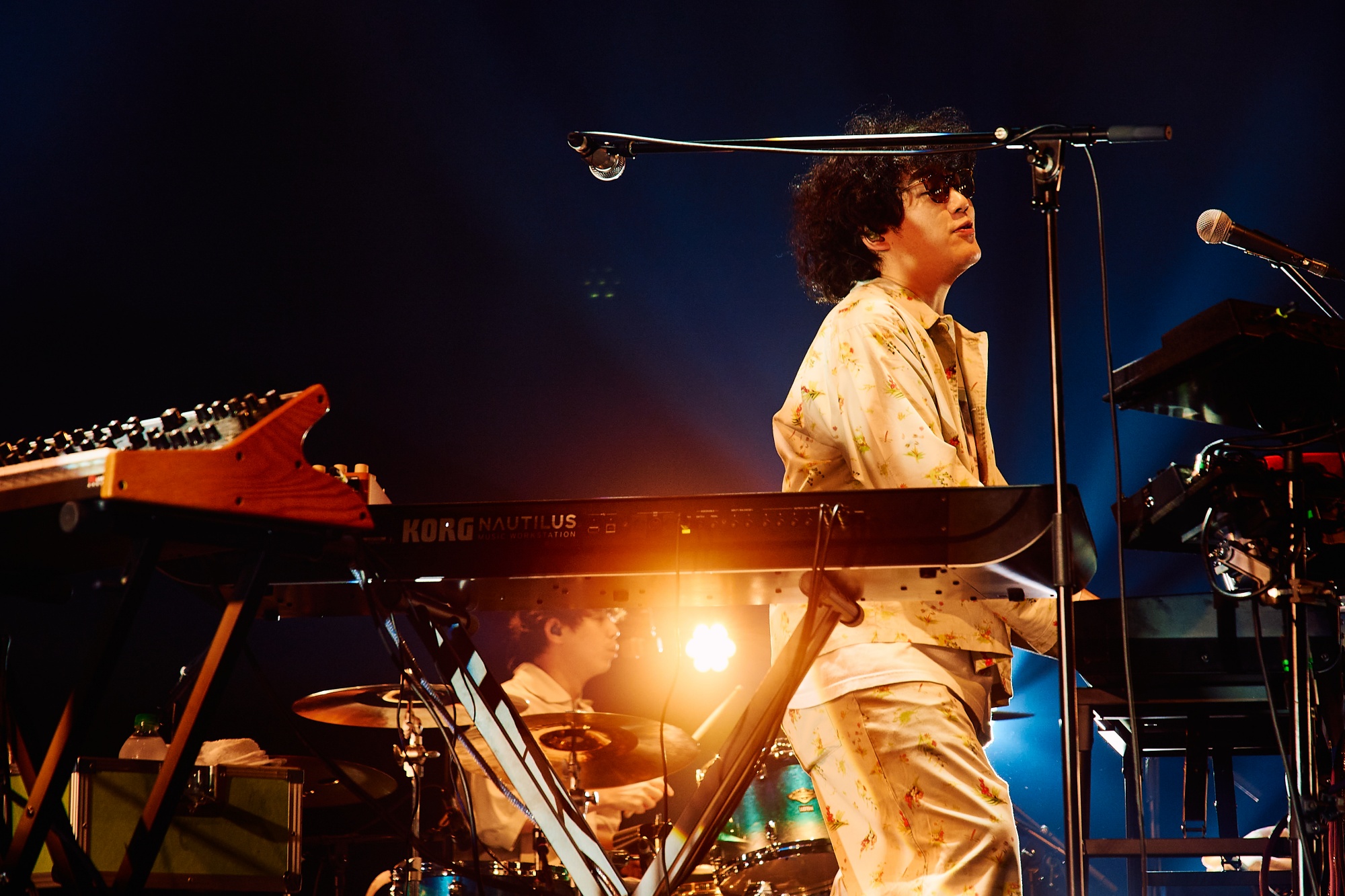 通心粉鉛筆的鍵盤手長谷川大喜。（圖／Daisuke Sakai提供）