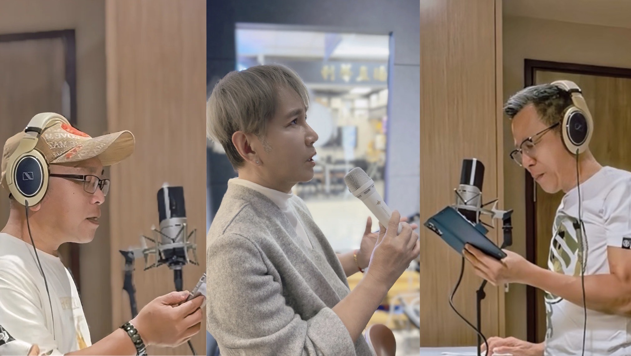 梵緯合作新加坡高管蔡輝雄、洗洞專業技術人員小興。（圖／梵緯提供）