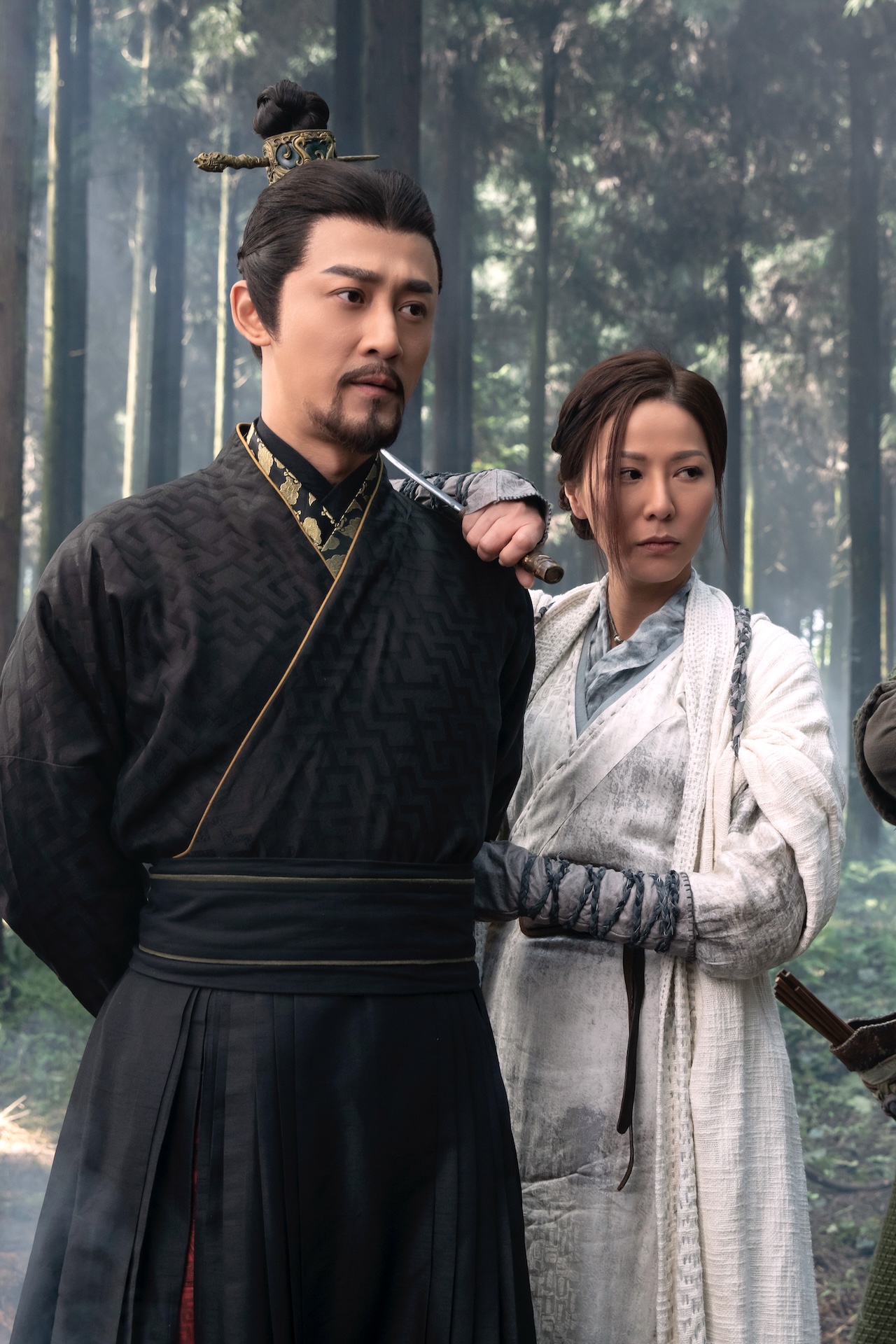 林峯（左）和滕麗名當年演出《尋秦記》時才剛出道。（圖／華映提供）