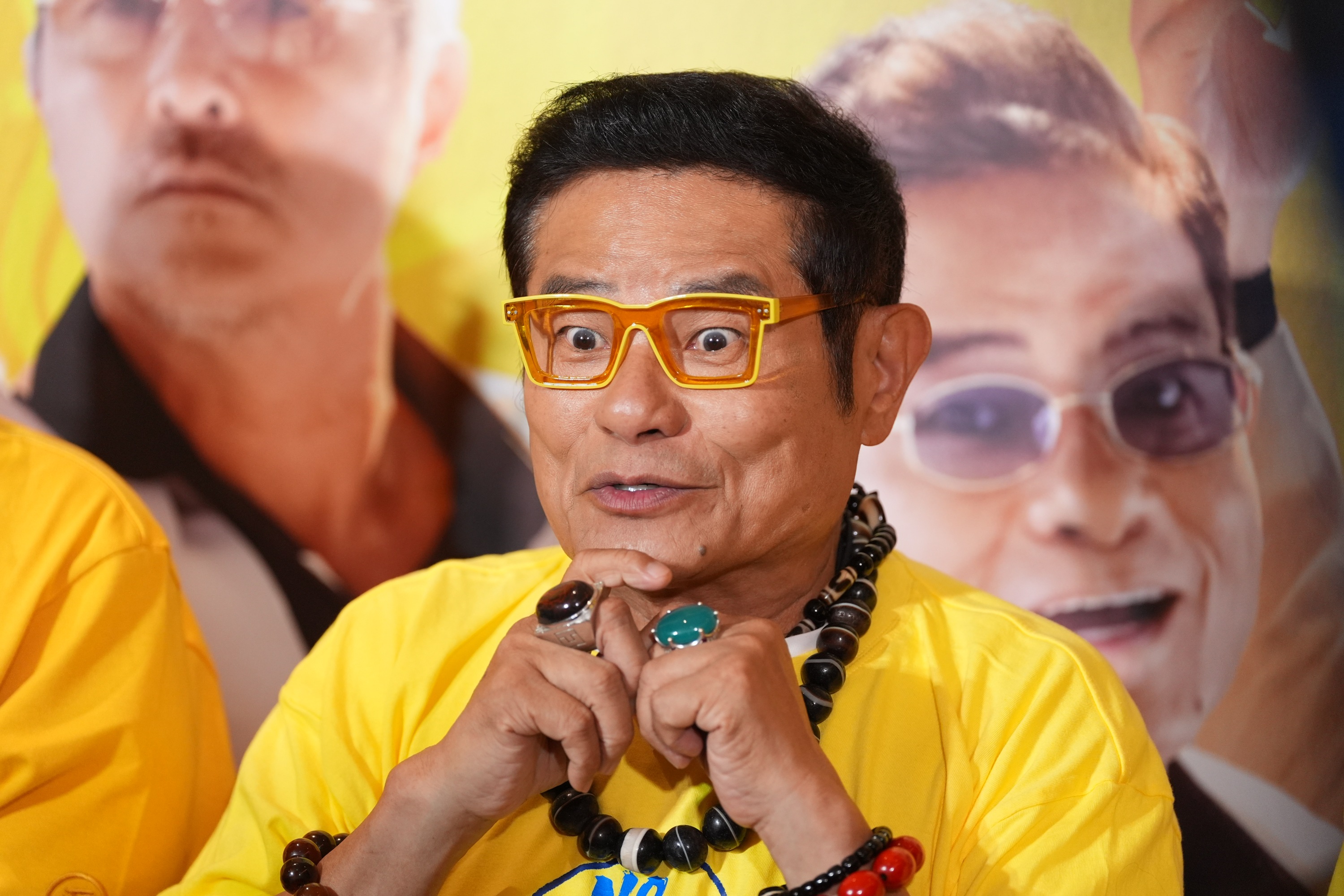 許效舜笑喊看到美顏濾鏡自己都想吐。（圖／記者陳明中攝）