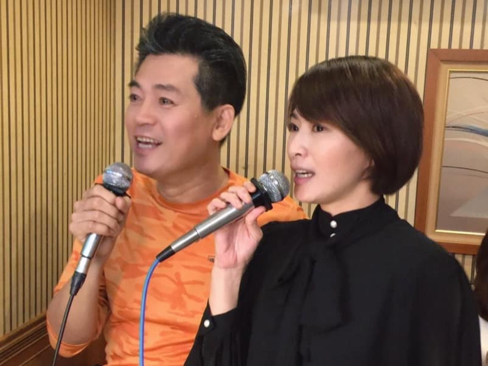 蕭大陸（左）與侯怡君早已老夫老妻。（圖／翻攝侯怡君臉書）