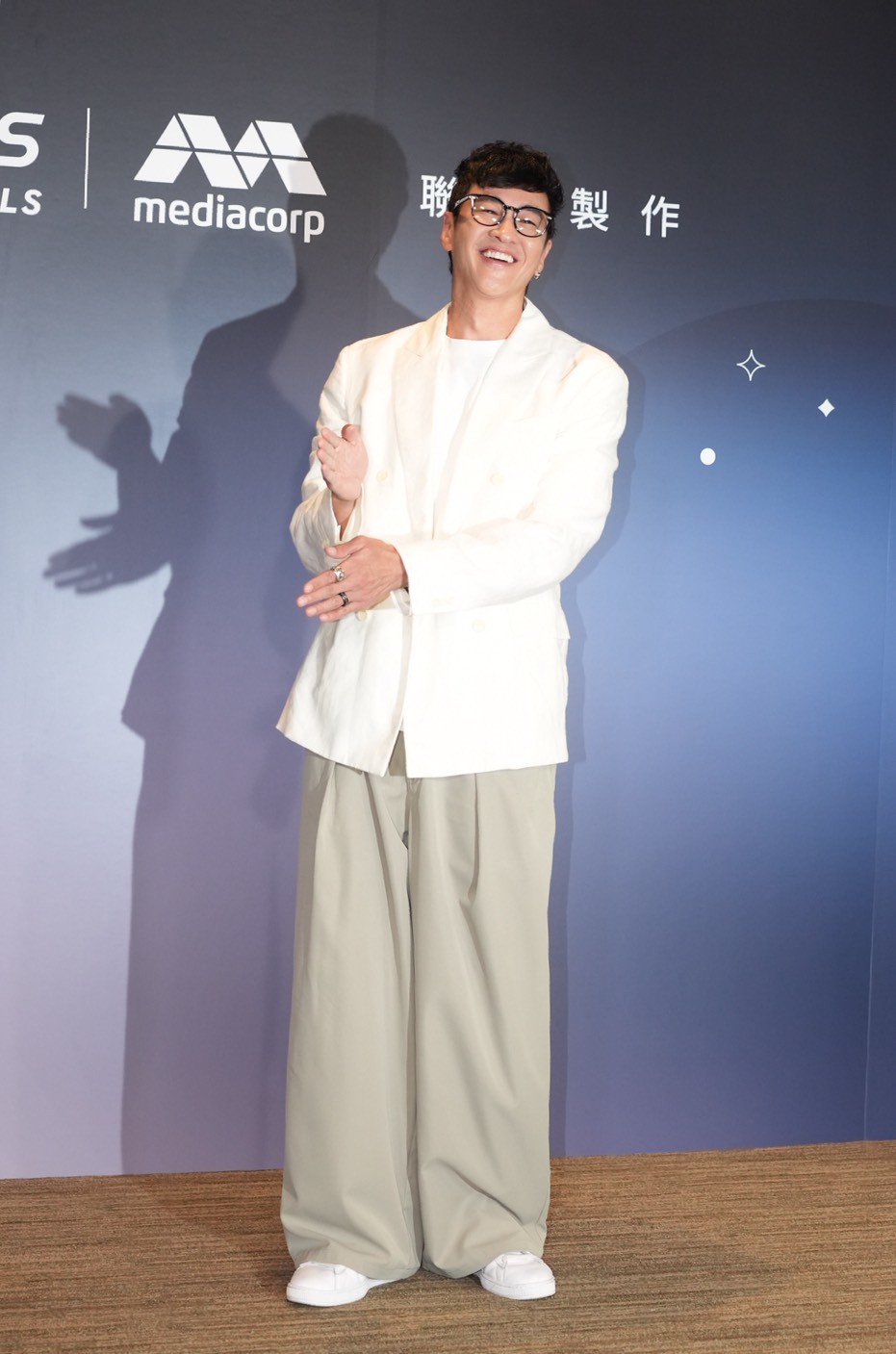 何潤東曾因《楚漢傳奇》項羽一角再度備受關注，也大方回答張凌赫演出的《逐玉》角色。（圖／記者陳明中攝）