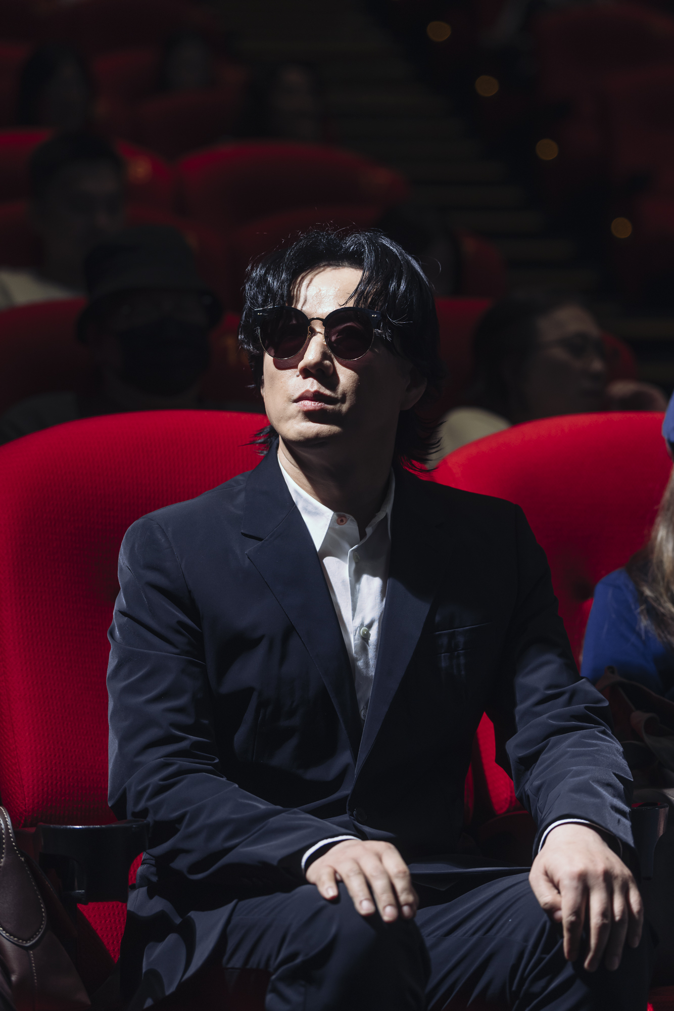 蕭煌奇出席〈做陣來去看電影〉MV首映，表示新婚生活相當簡單。（圖／國家影視聽中心提供）