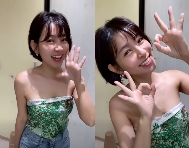 米可白換新造型，把頭髮剪短，還燙頭髮。（圖／翻攝自米可白臉書）