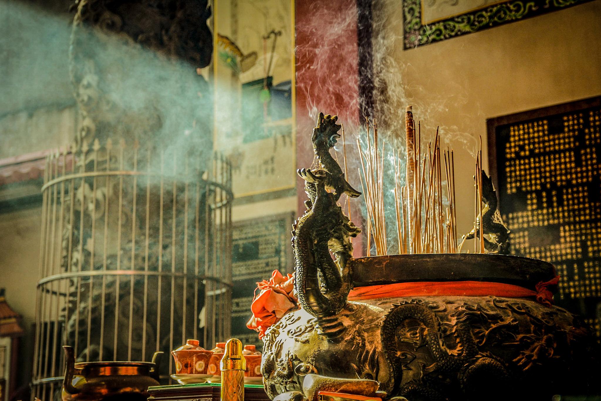 白沙屯媽祖進香人數眾多，造成雲林土庫鳳山寺被人潮塞爆。（圖／翻攝自土庫鳳山寺活動紀錄-左臉書）