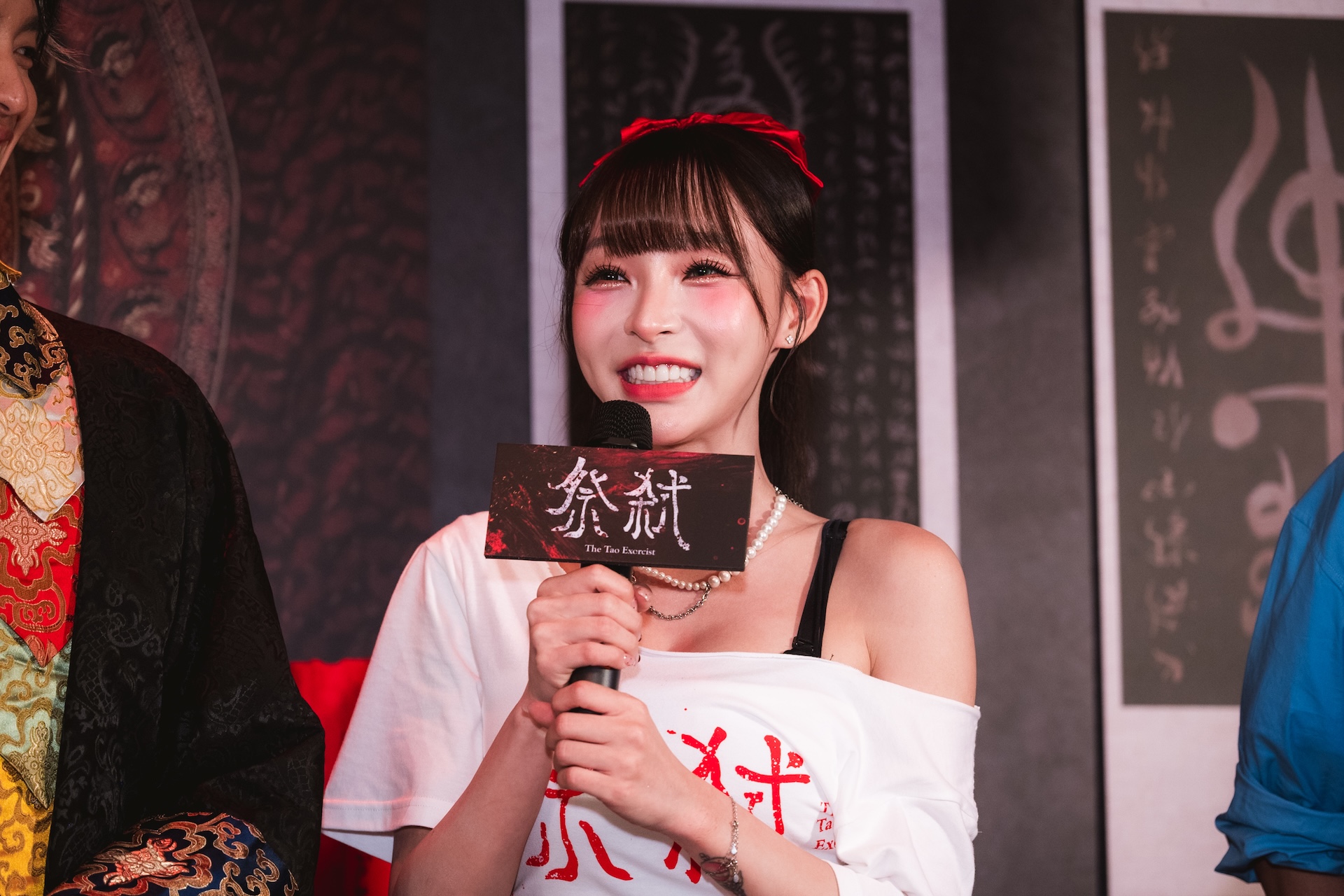 林襄挑戰演出靈異驚悚電影。（圖／威視提供）