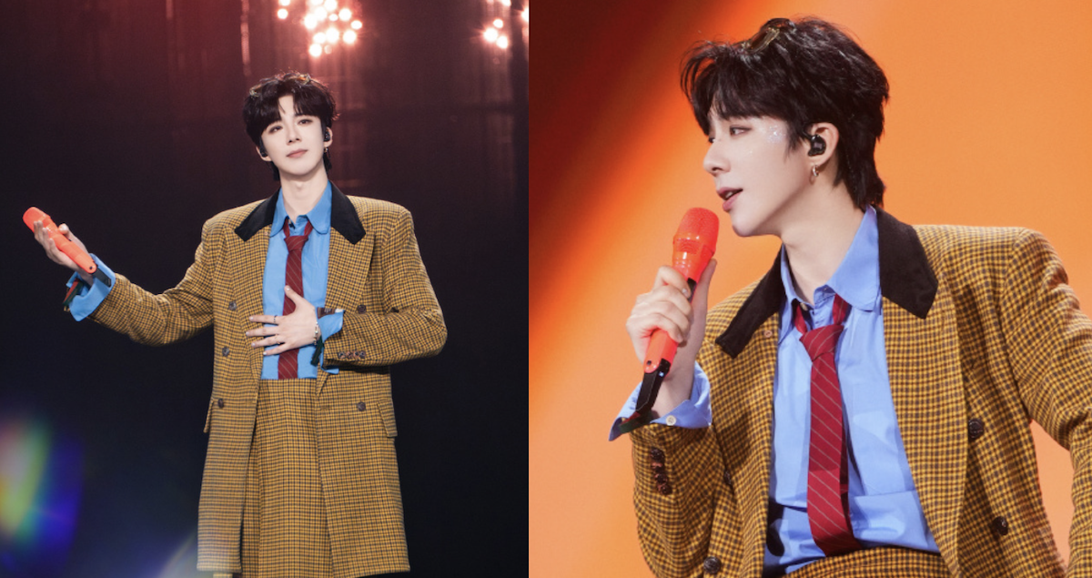 劉宇寧撐病上場。（圖／翻攝微博）