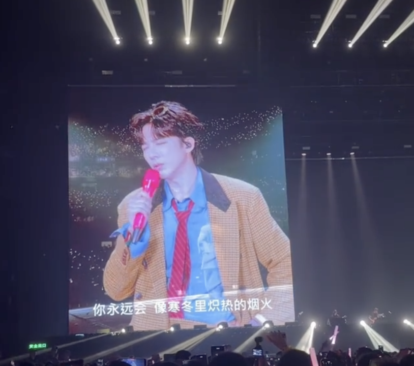 劉宇寧撐病上場。（圖／翻攝微博）