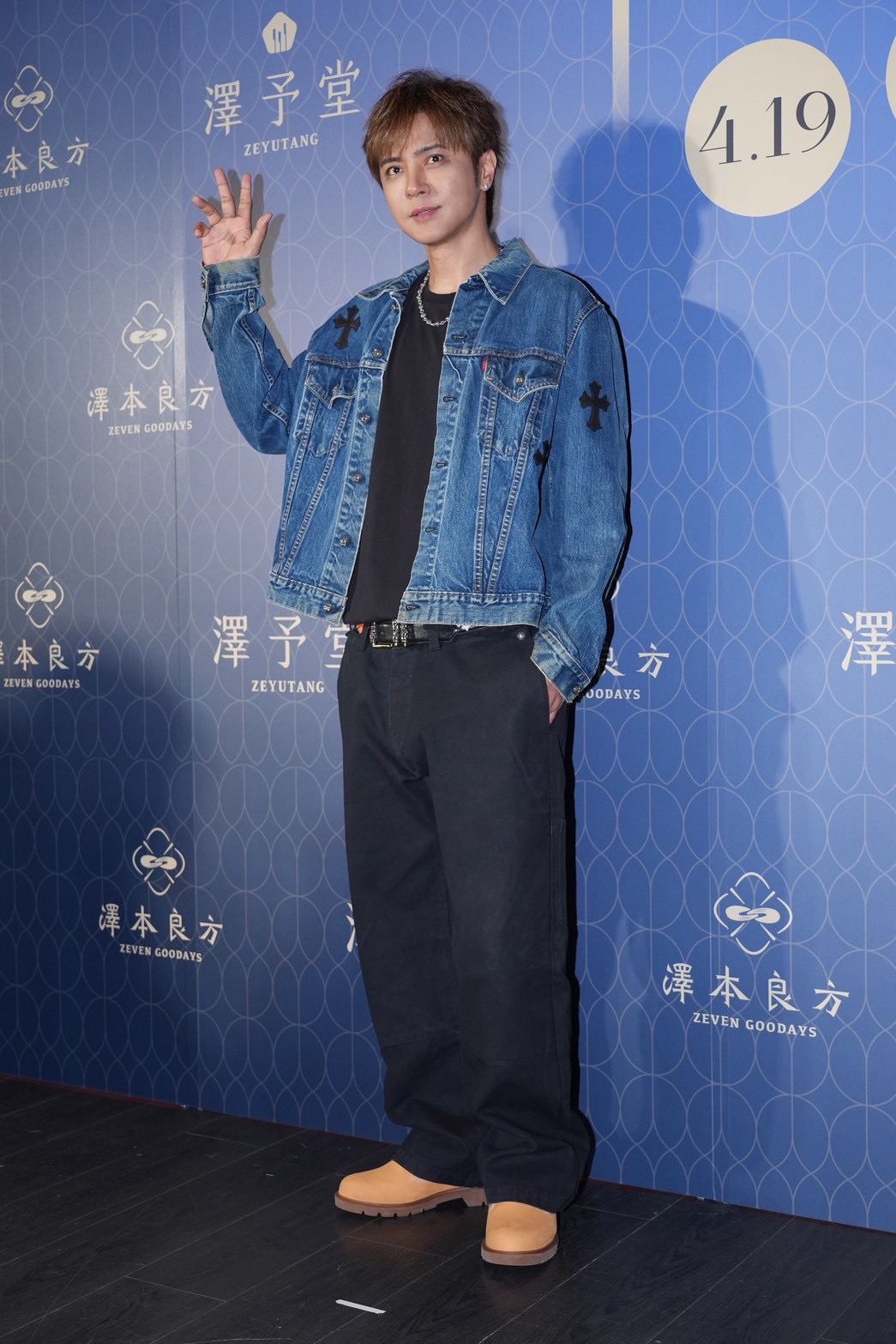 羅志祥現身記者會分享一年調理心得：健康瘦才是關鍵。（圖／記者許方正攝）