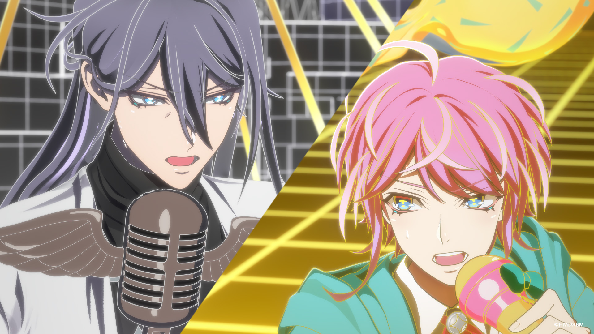 澀谷代表「Fling Posse」由飴村亂數（右）領軍，對上新宿代表「Matenro」隊長神宮寺寂雷。（圖／甲上提供）