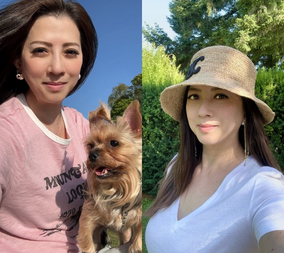 郭靜純移民加拿大7年。（圖／翻攝自郭靜純臉書）