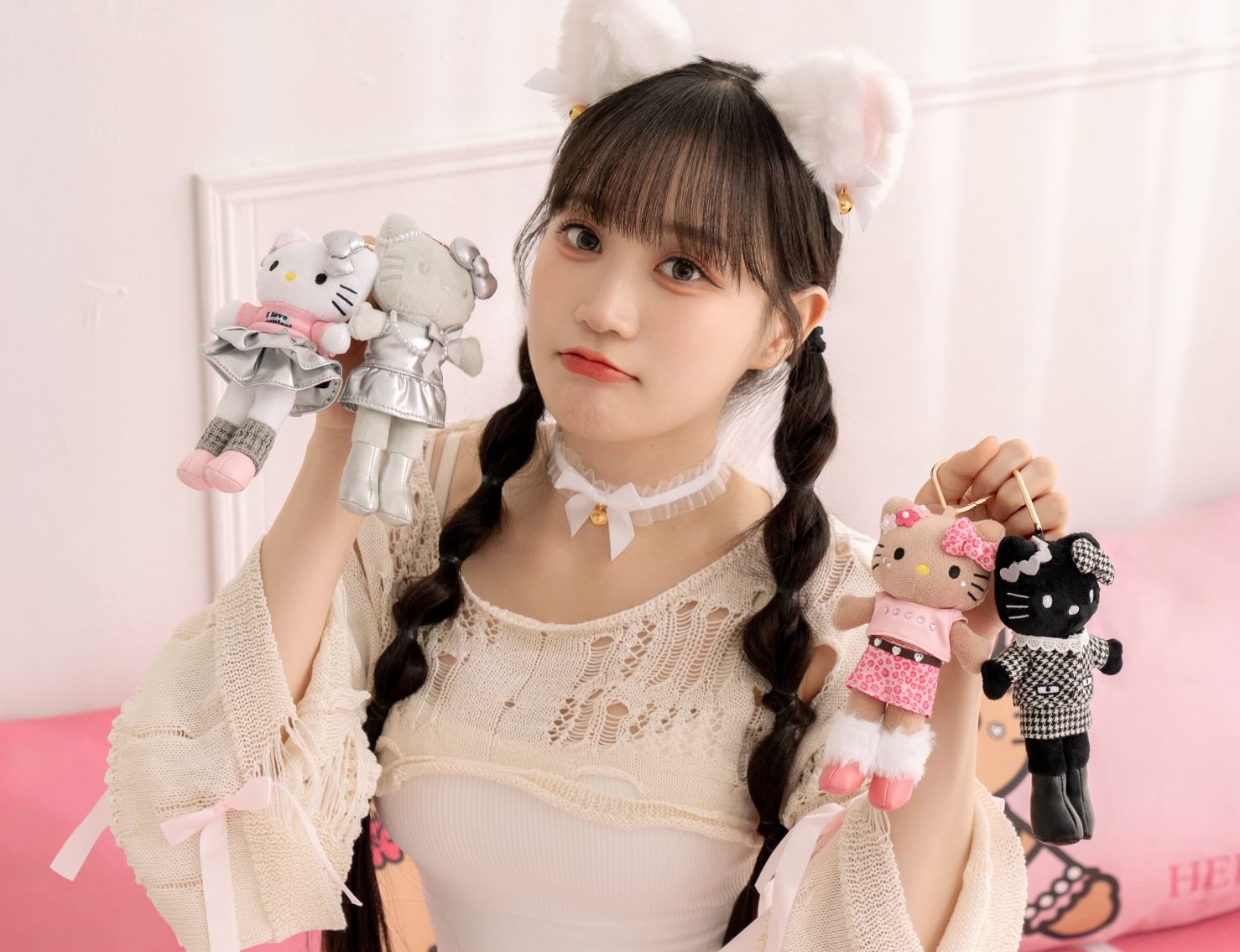 限量15cm絨毛吊飾共4款，款式隨機。（圖／7-ELEVEN提供）