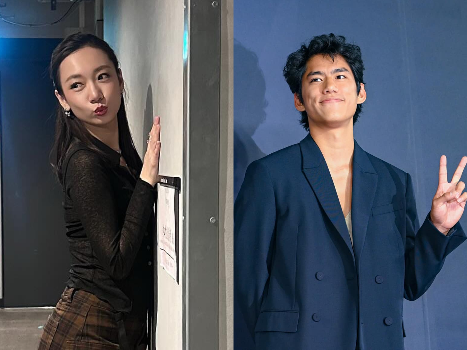 吳卓源（左圖）和朱軒洋（右圖）修成正果。（圖／翻攝吳卓源、朱軒洋臉書）