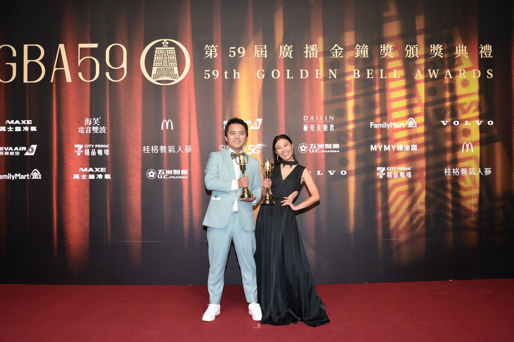 屠潔、伊森獲第59屆廣播金鐘獎企劃編撰獎  。（圖／屠潔提供）
