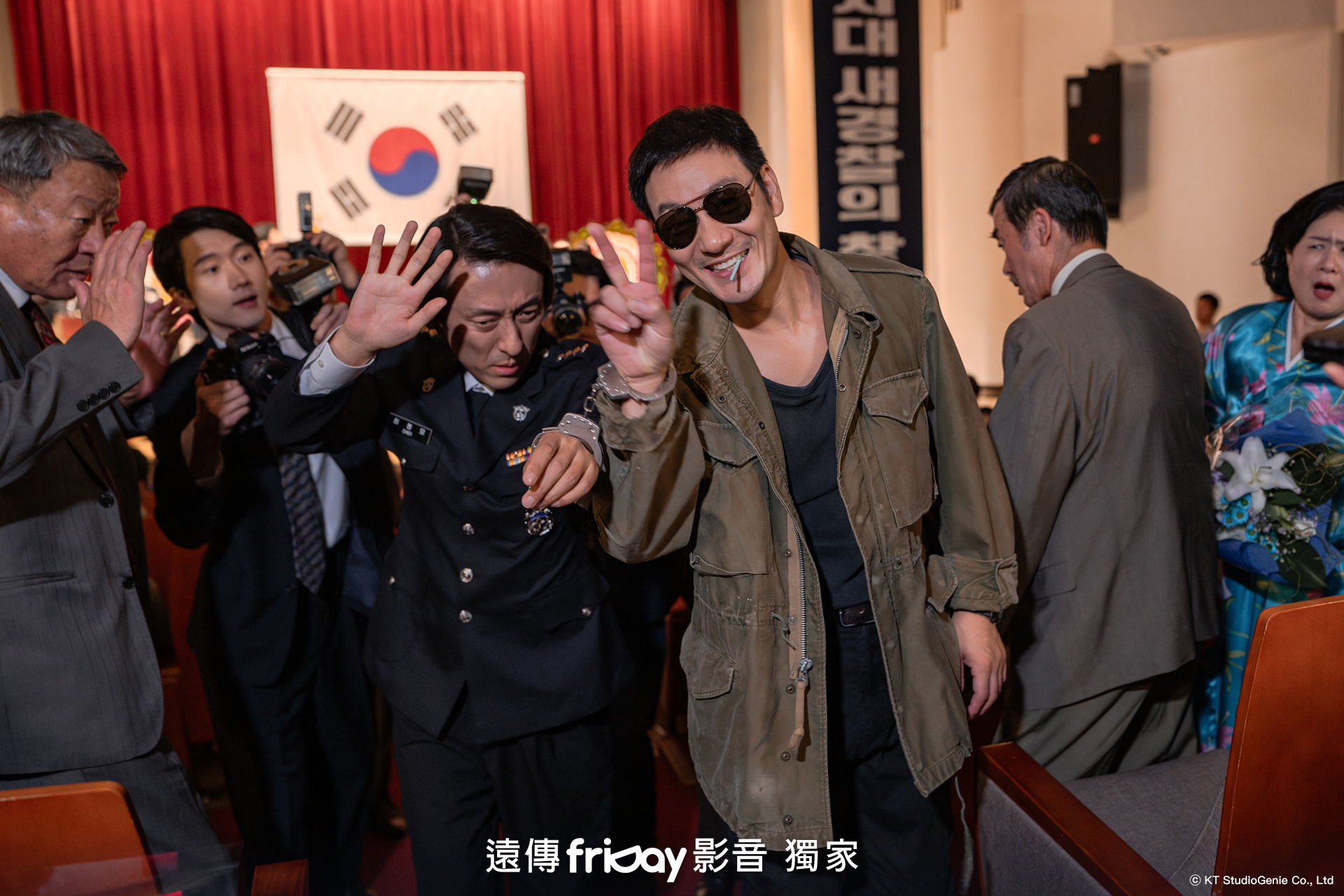 朴海秀在《稻草人》飾演熱血刑警。（圖／friDay影音提供）